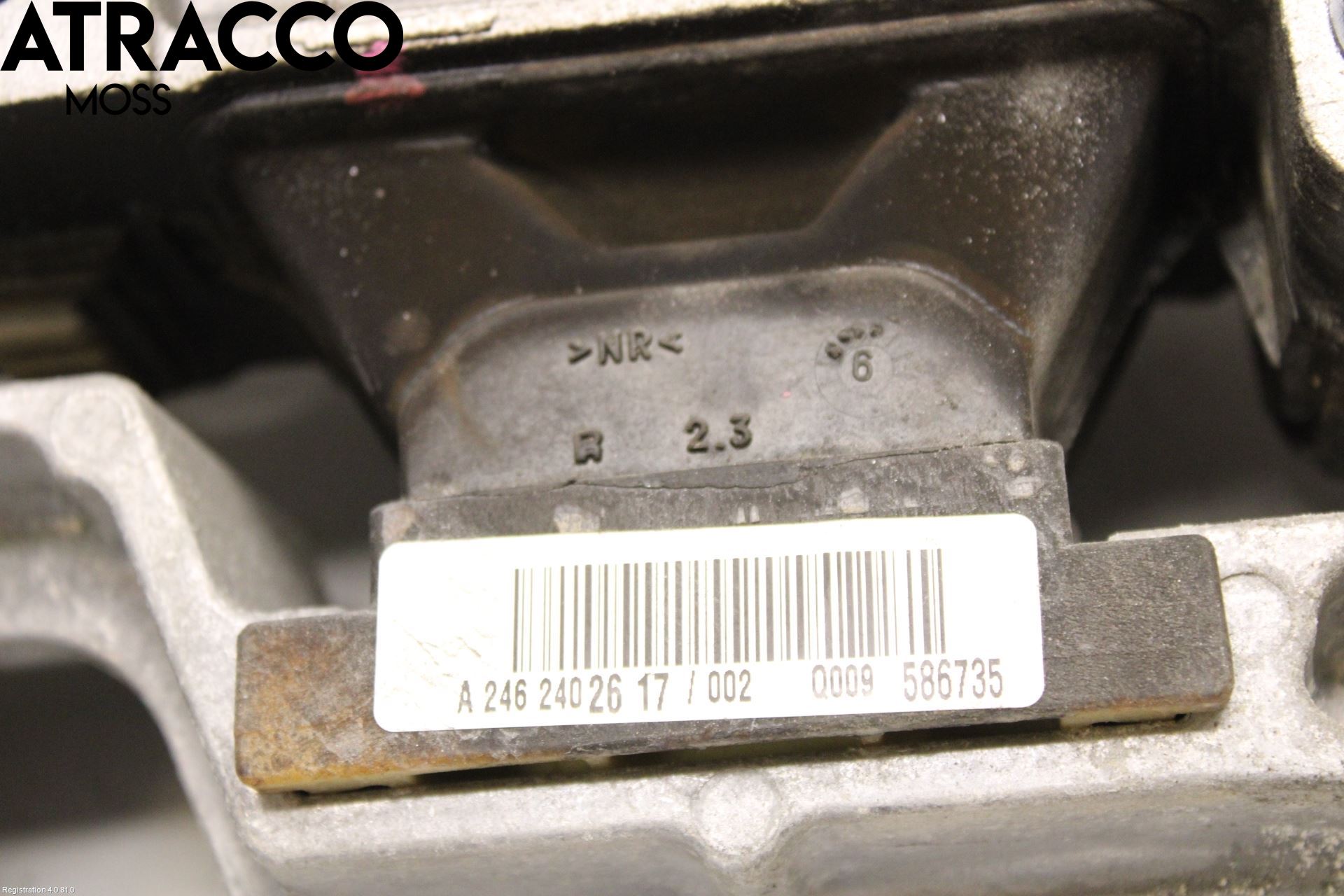 Mercedes-Benz MB B-KLASS (W246/W242) 12-19 Motorfäste