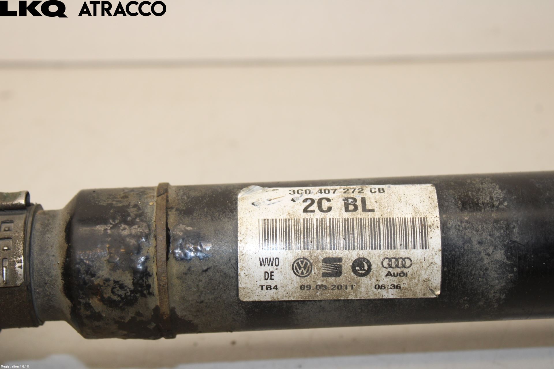 Skoda SUPERB 09-15 Drivaxel Fram Höger