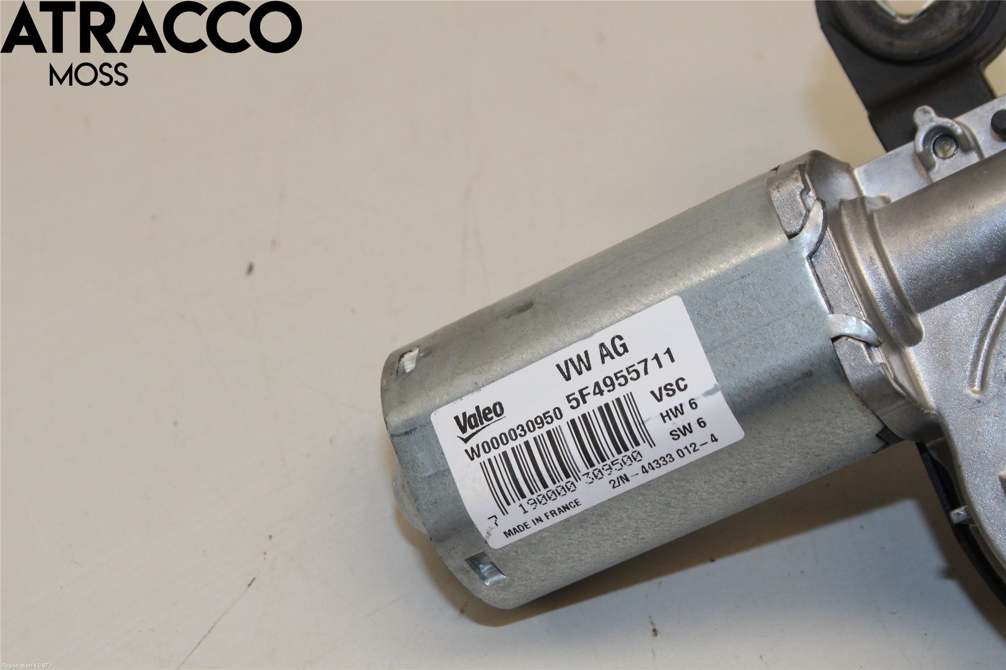 Skoda OCTAVIA (5E) 13-20 Torkarmotor Baklucka