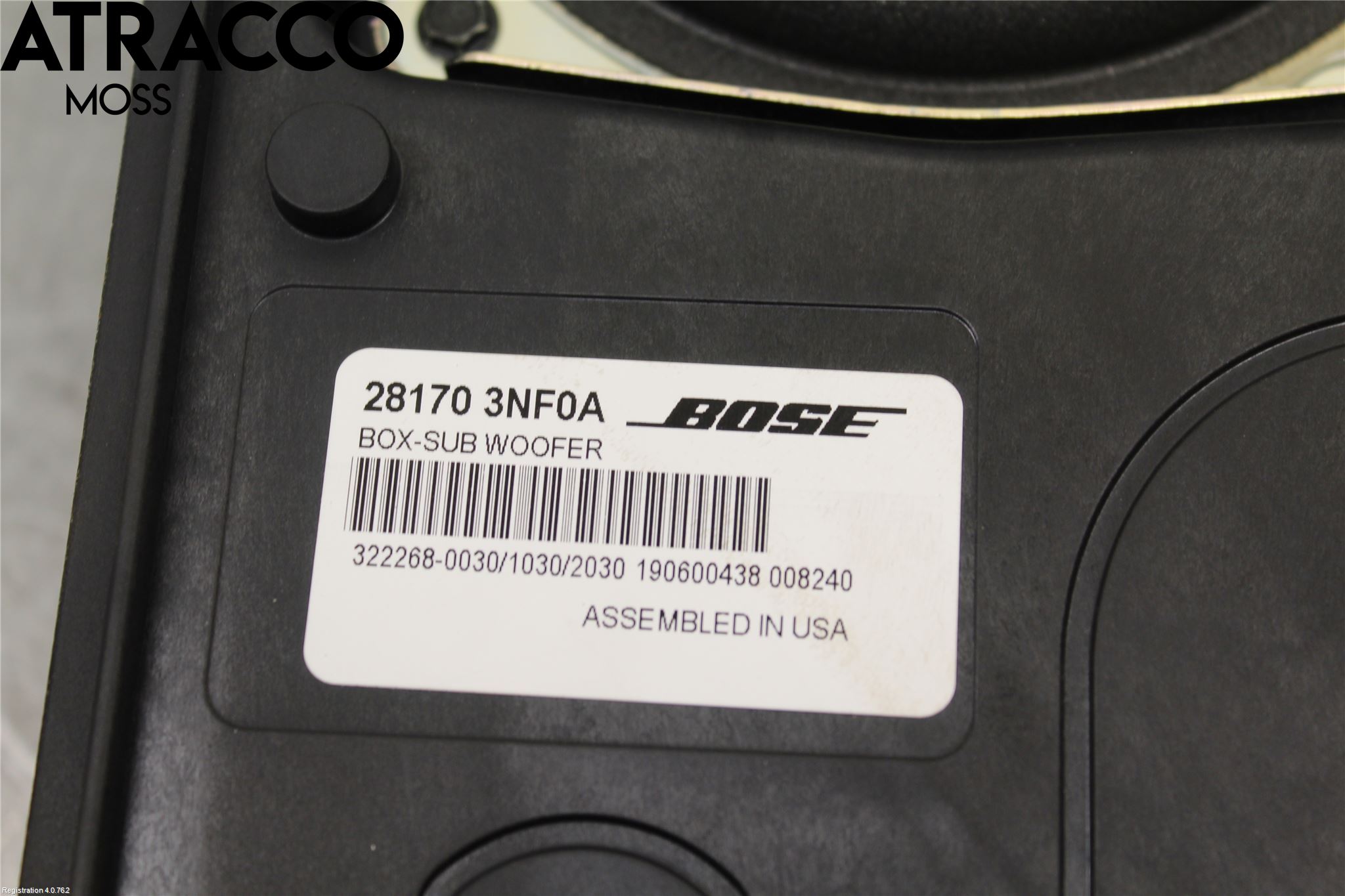Nissan LEAF 18- Radio-Stereo Förstärkare