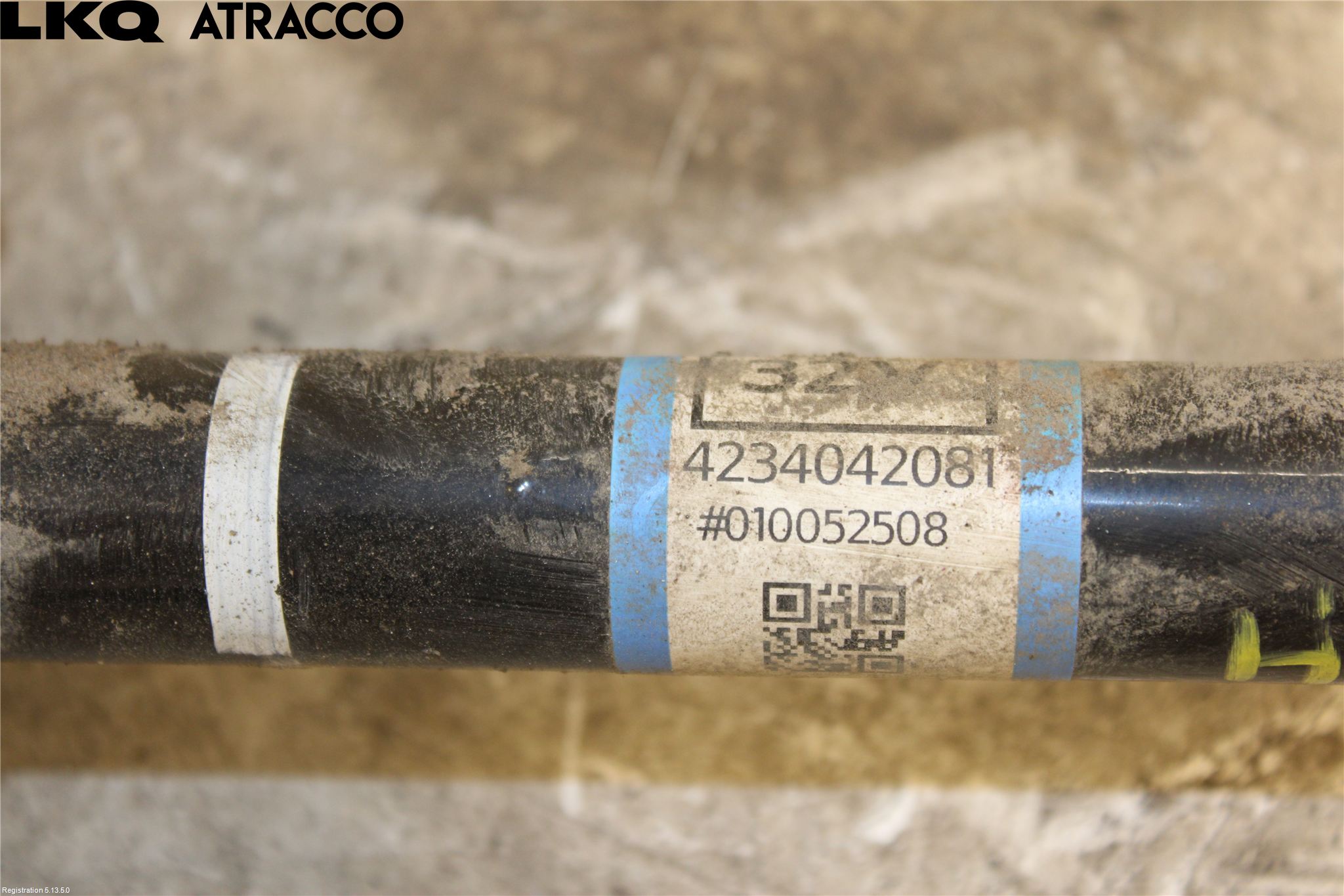 Toyota bZ4X EA10 22- Drivaxel Bak Höger