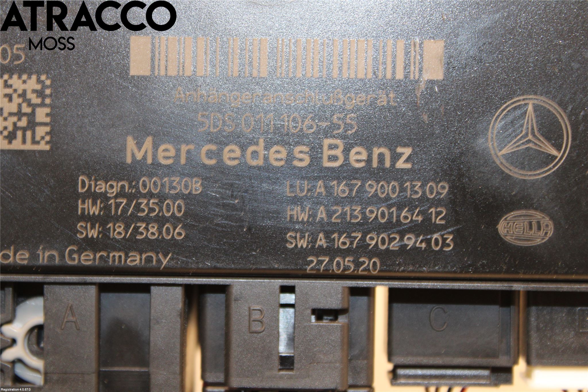 Mercedes-Benz MB EQC (N293) 20- Styrenhet Dragkrok