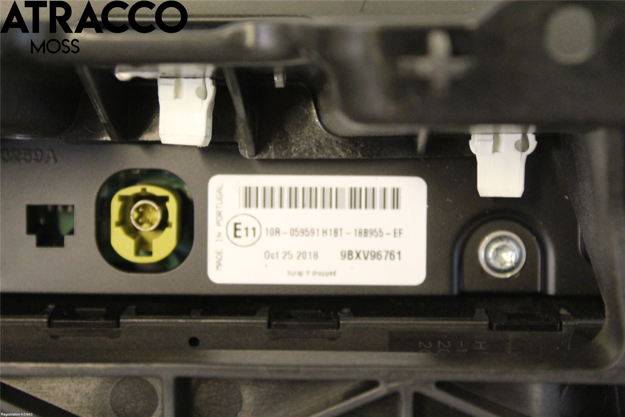 Ford TRANSIT/TOURNEO CUSTOM 13-24 Multifunktionsdisplay