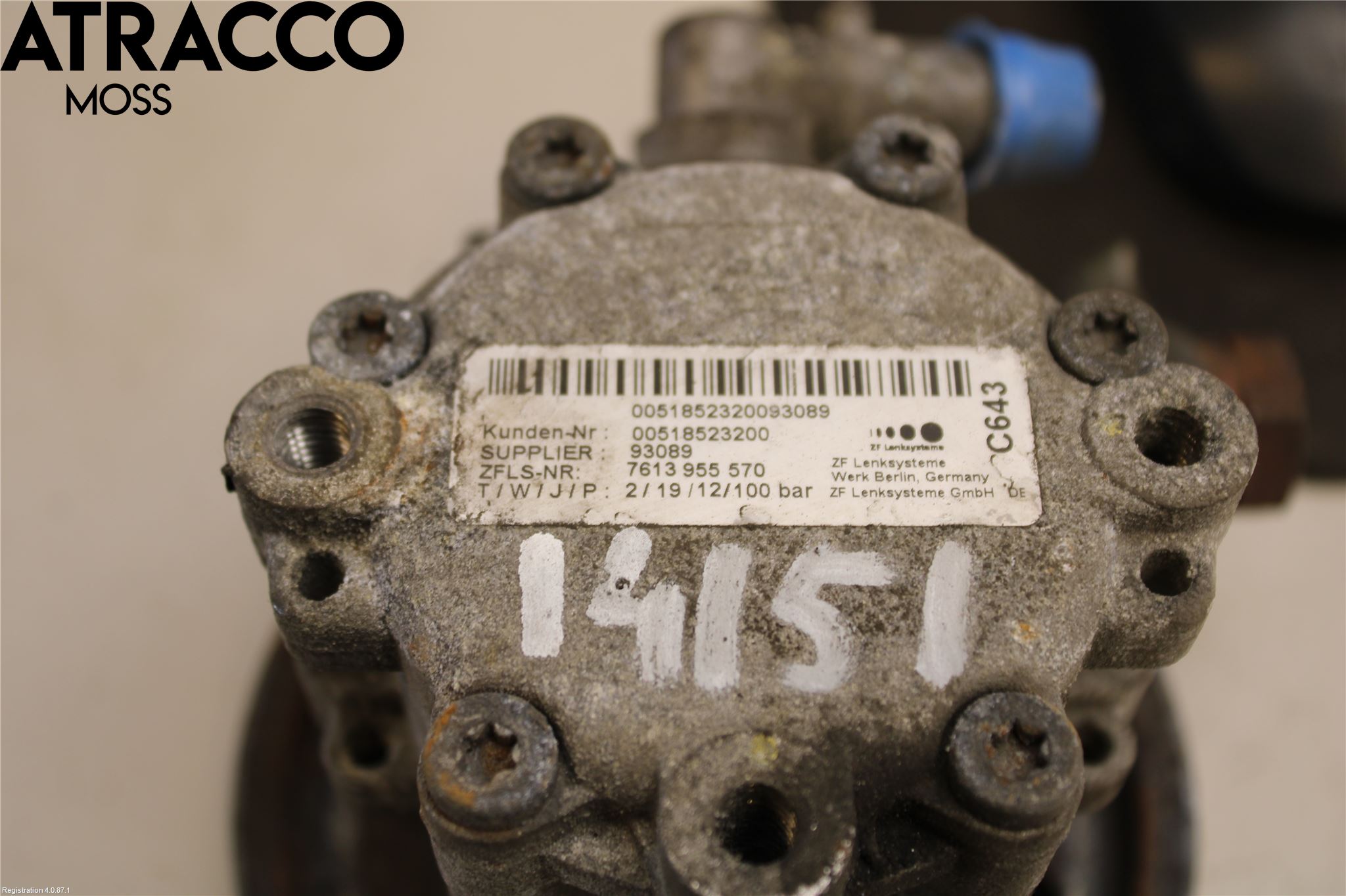 Opel COMBO D 12-18 Styrservo Pump Elektrisk