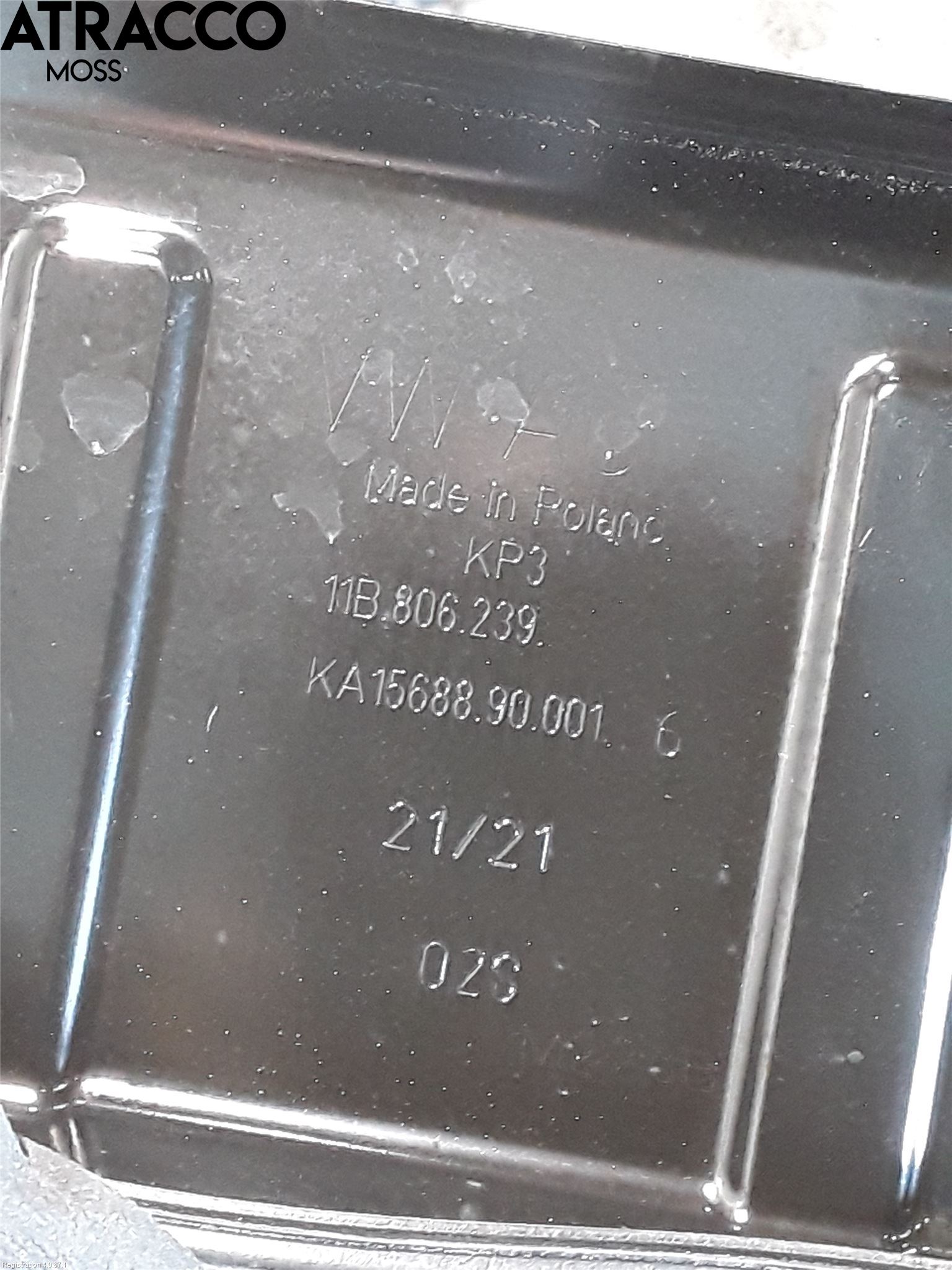 Volkswagen VW ID.4 21- Torpedplåt-Torpedplast