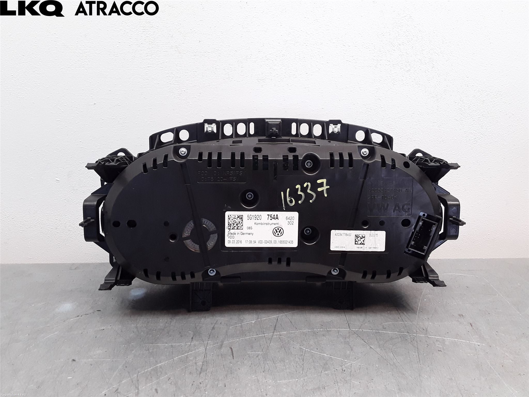 Volkswagen VW GOLF / E-GOLF VII 13-20 Instrument Komb