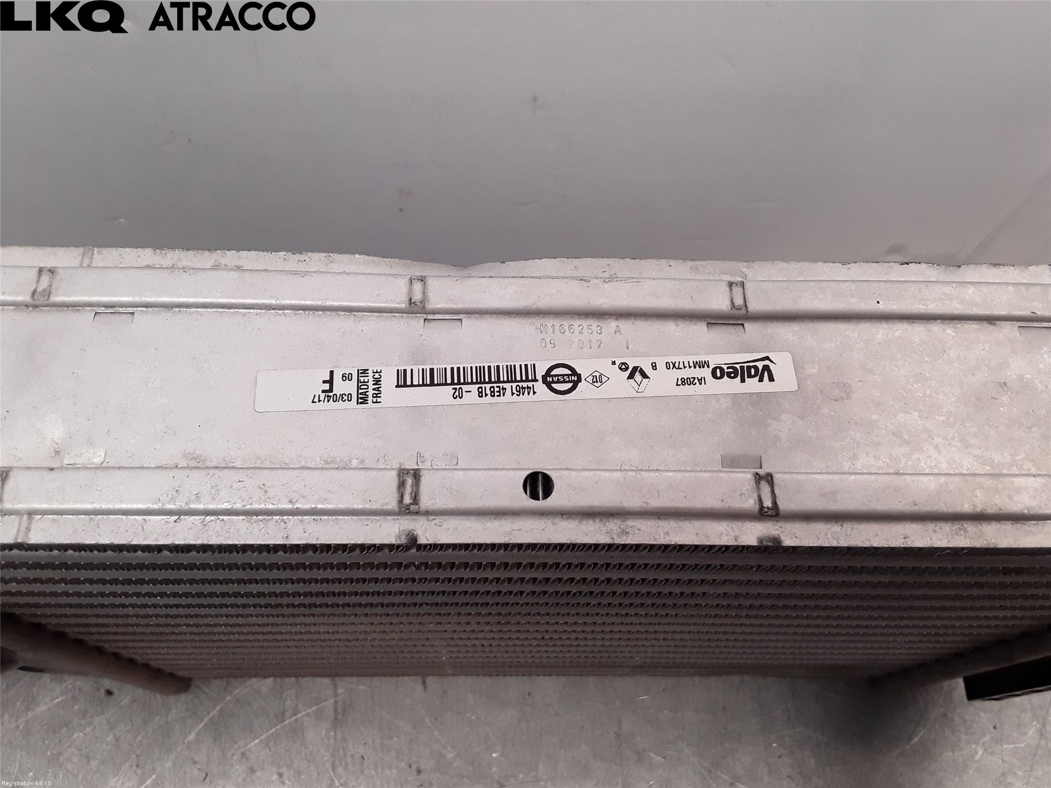 Nissan QASHQAI 17-21 Laddluft-Intercooler Kyl