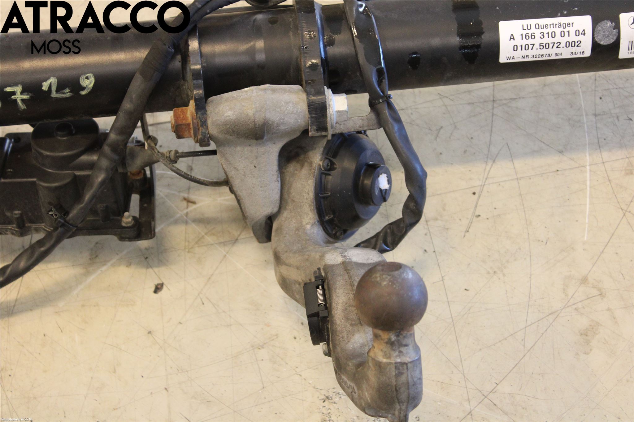 Mercedes-Benz MB GL/GLS-KLASS (X166) 12-19 Dragkrok