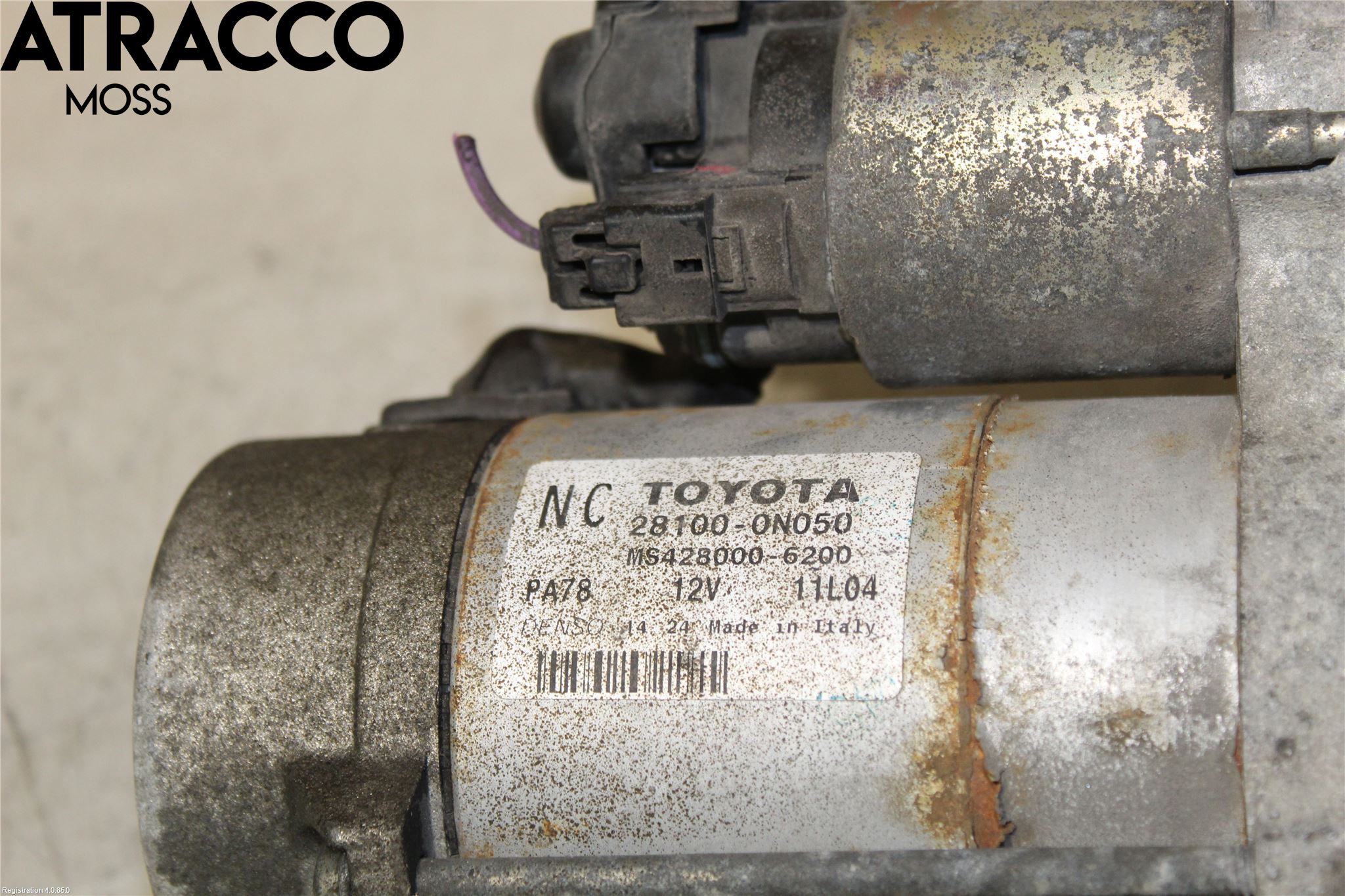 Toyota YARIS XP90 06-11 Startmotor Diesel