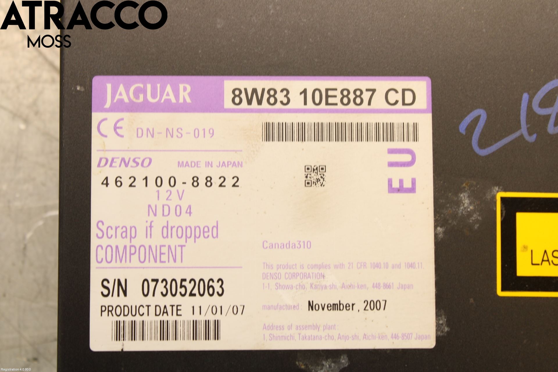 Jaguar XF 08-15 Radio Övrigt