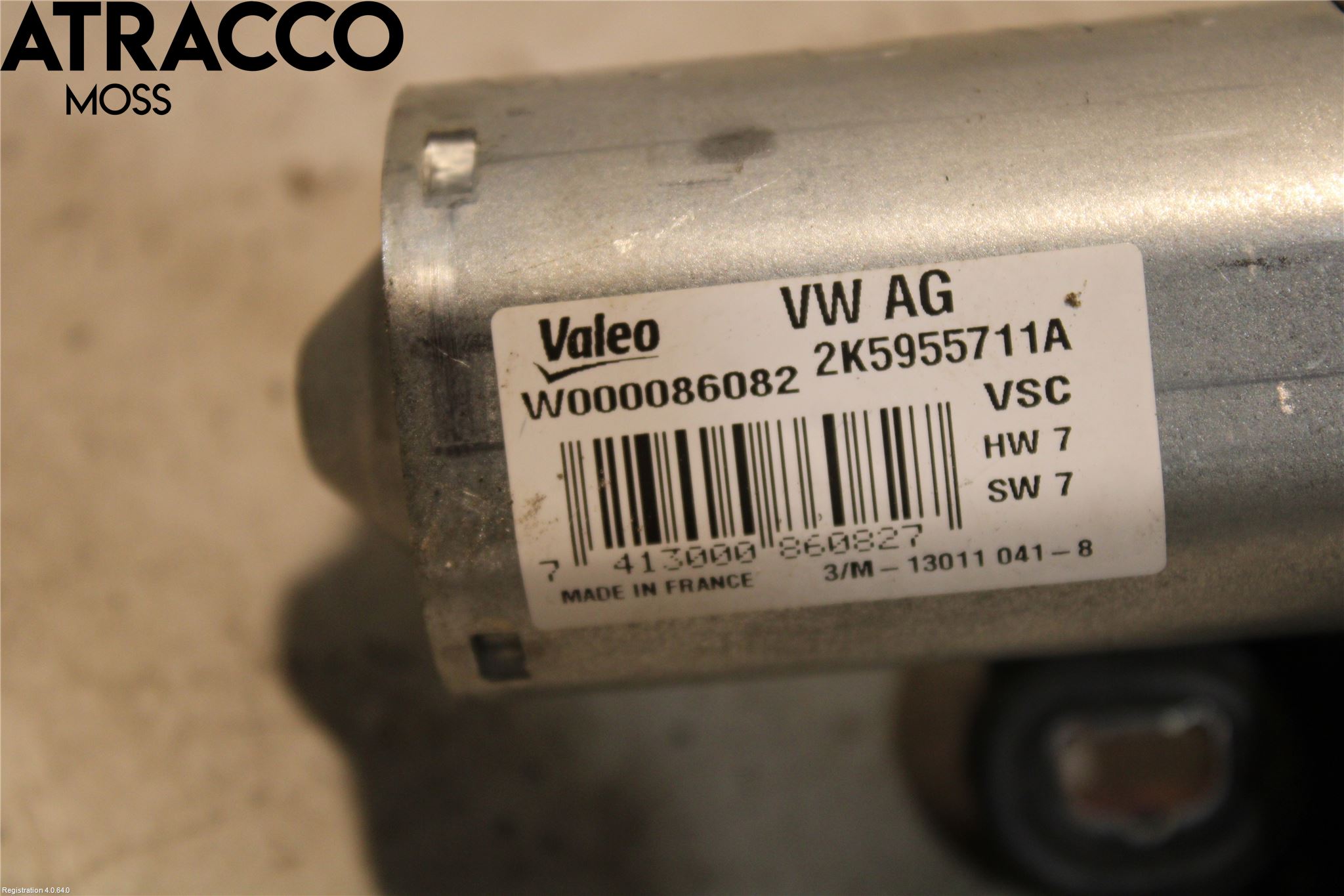 Volkswagen VW CADDY 16-20 Torkarmotor Baklucka