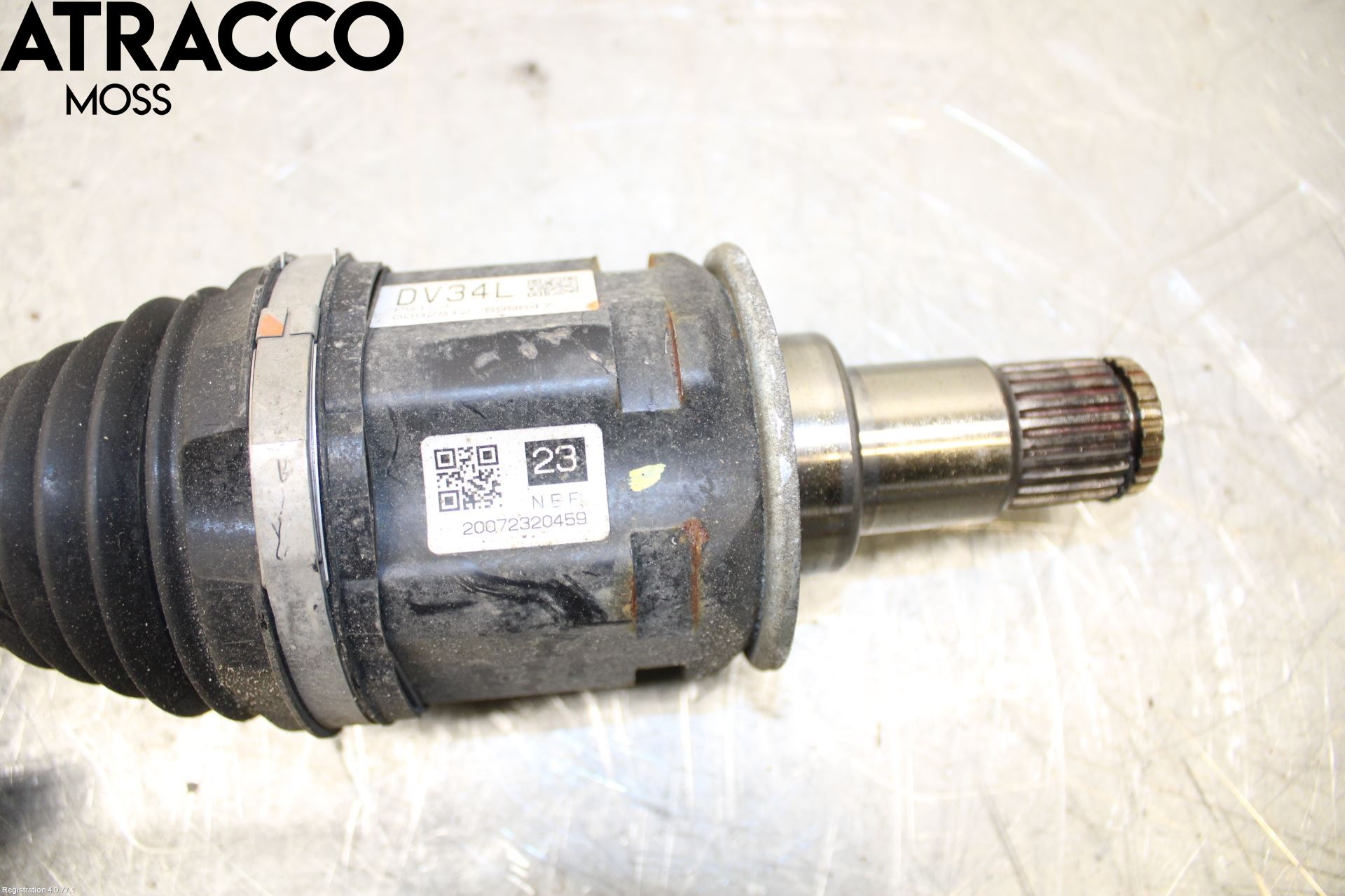 Toyota CAMRY 19-24 Drivaxel Fram Vänster