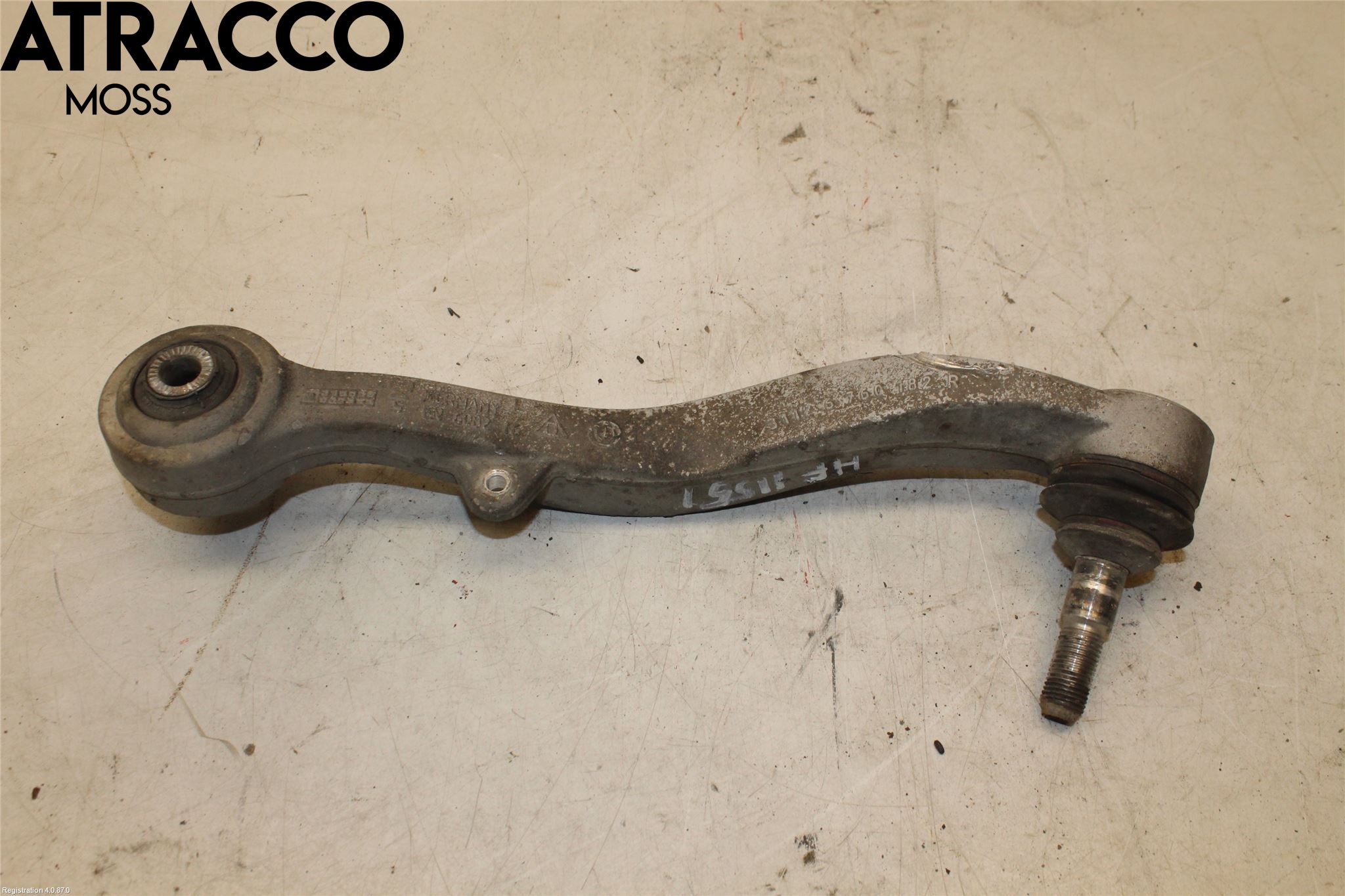 BMW 5 E60/61 Sed/Tou 02-10 Bärarm Fram Undre Hö