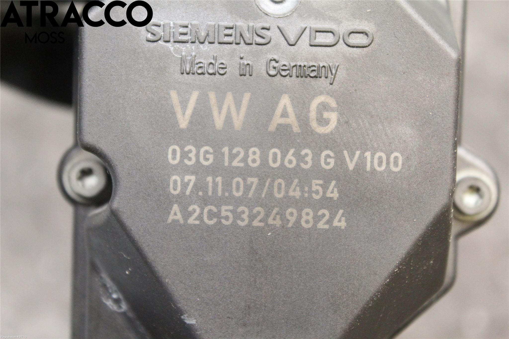 Volkswagen VW TOURAN 03-10 Injspjällhus