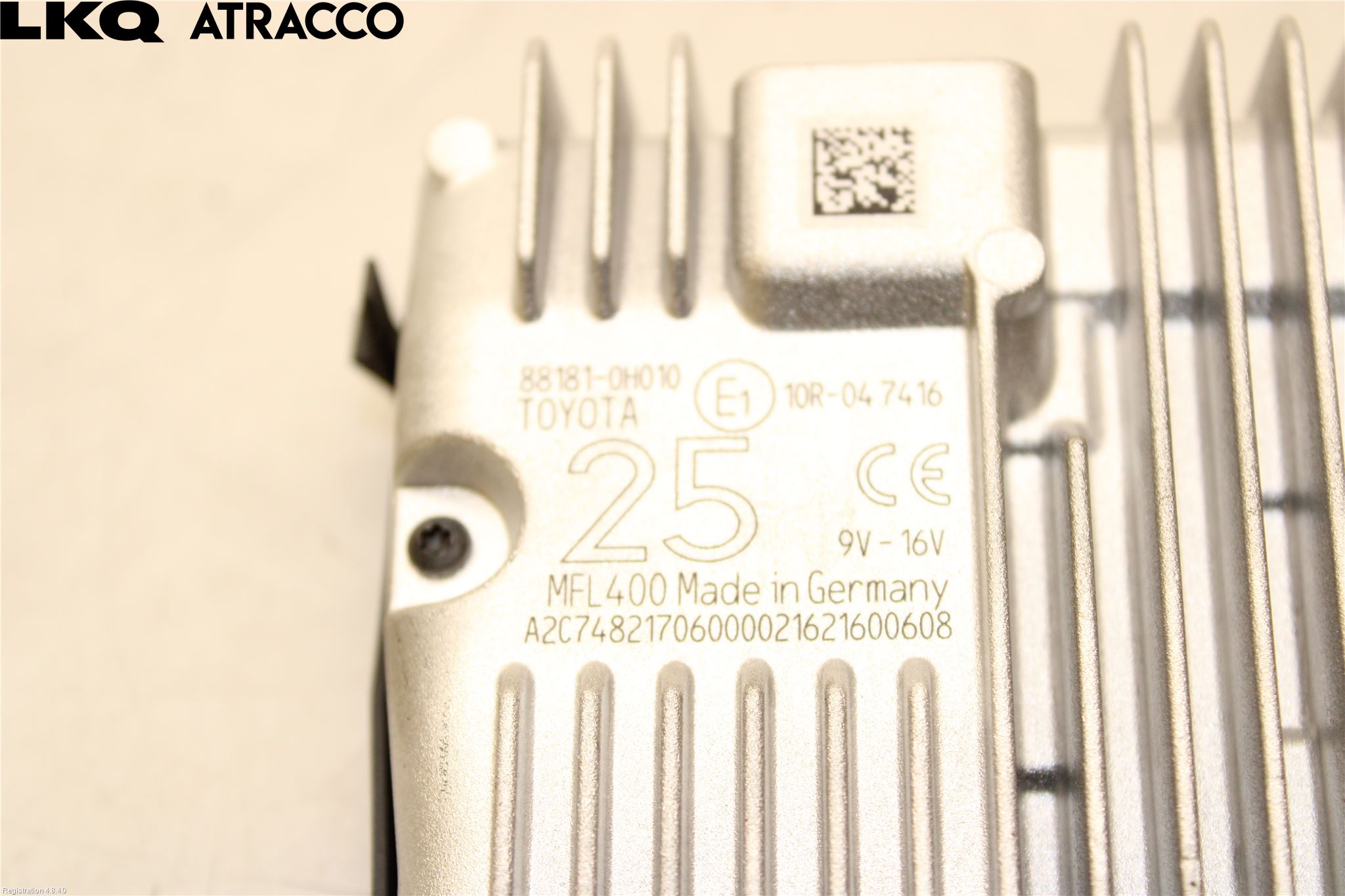 Toyota AYGO 15-21 Sensor Aktivt Kollisionsskydd