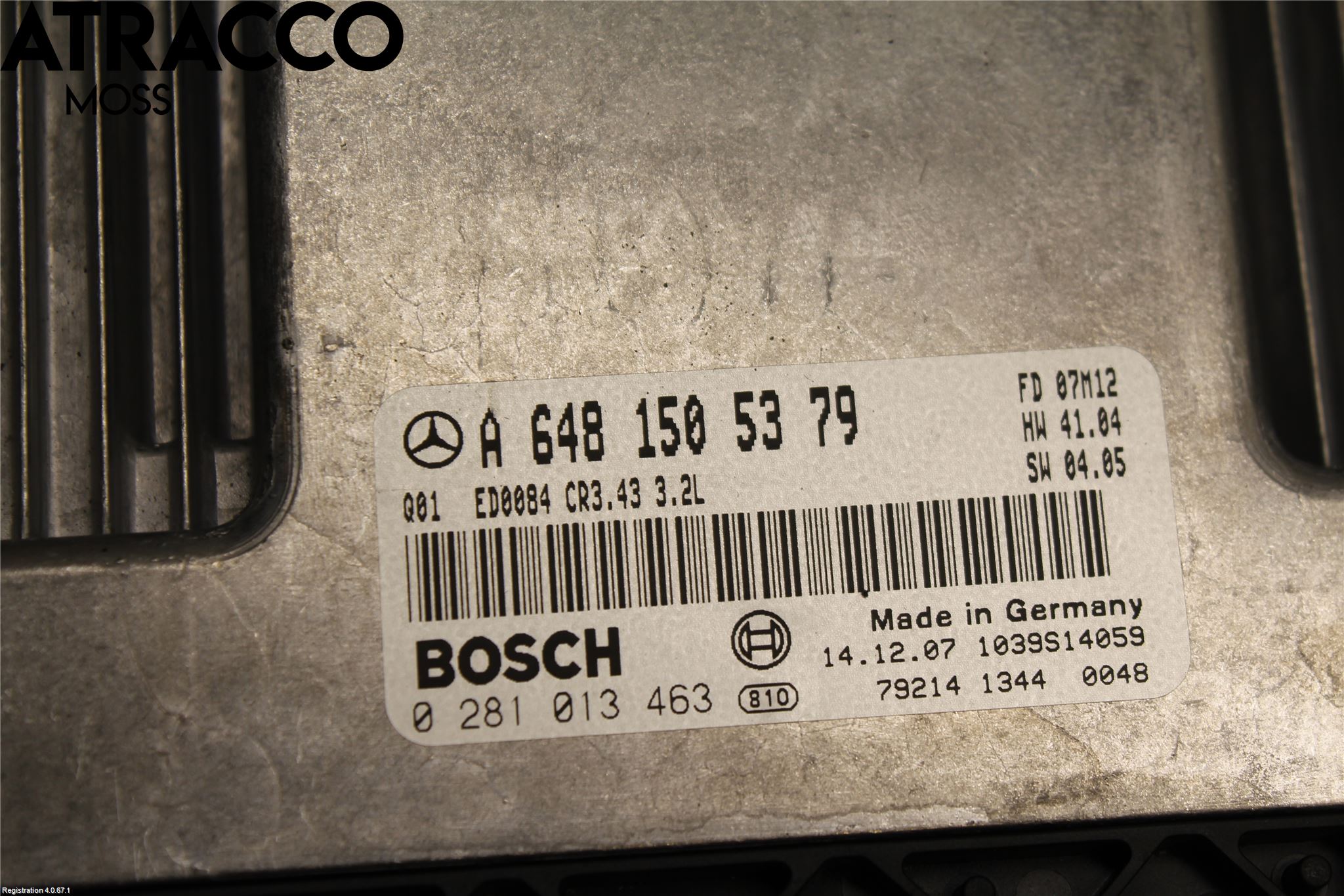 Mercedes-Benz MB E-KLASS (W211) 02-09 Styrenhet Övrigt