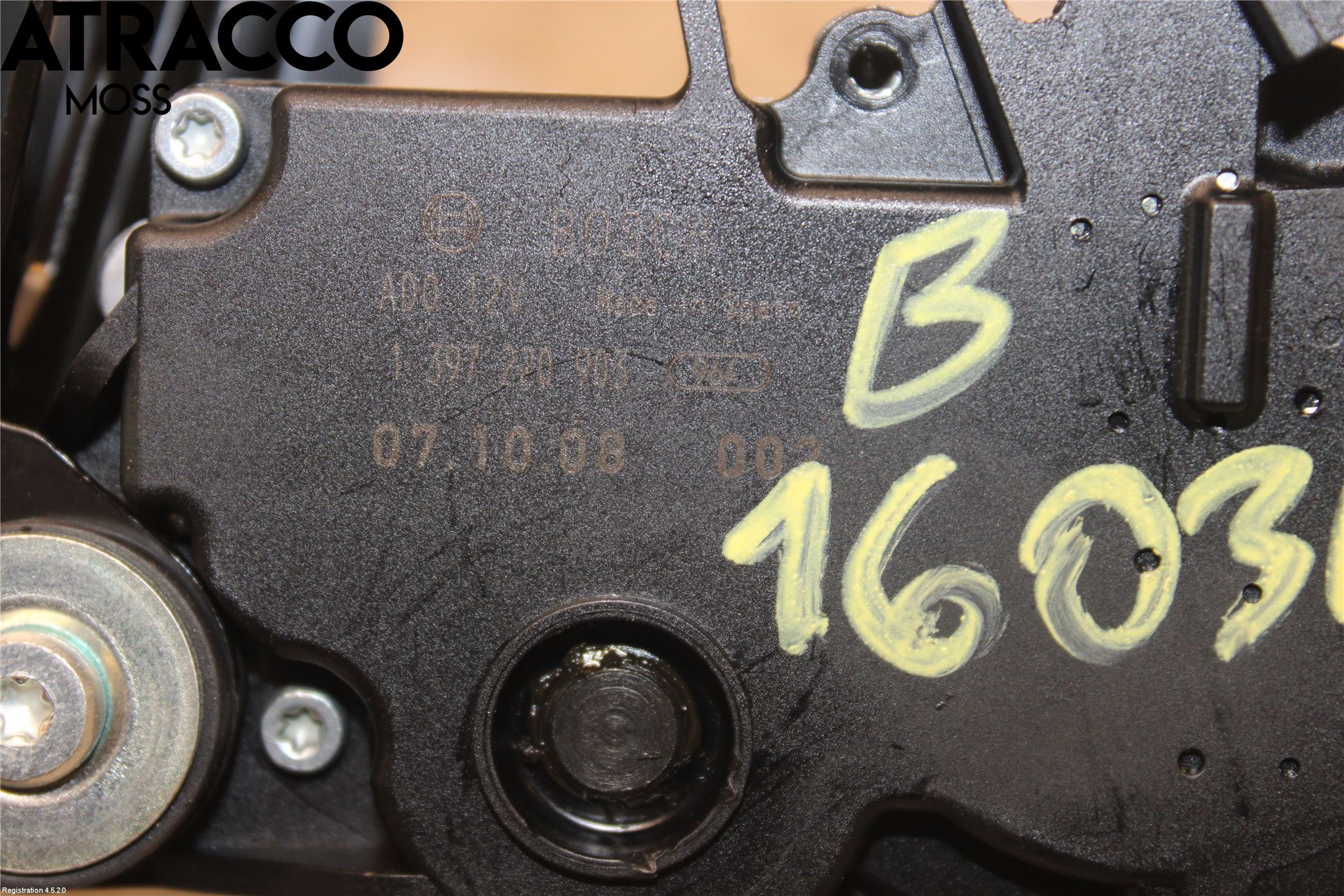 BMW 5 E60/61 Sed/Tou 02-10 Torkarmotor Baklucka