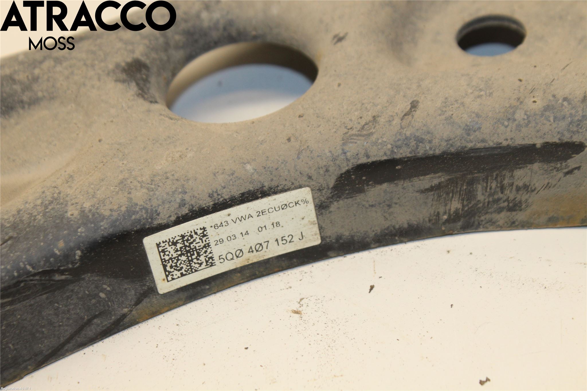 Audi A3/S3 05-13 Bärarm Fram Undre Vä