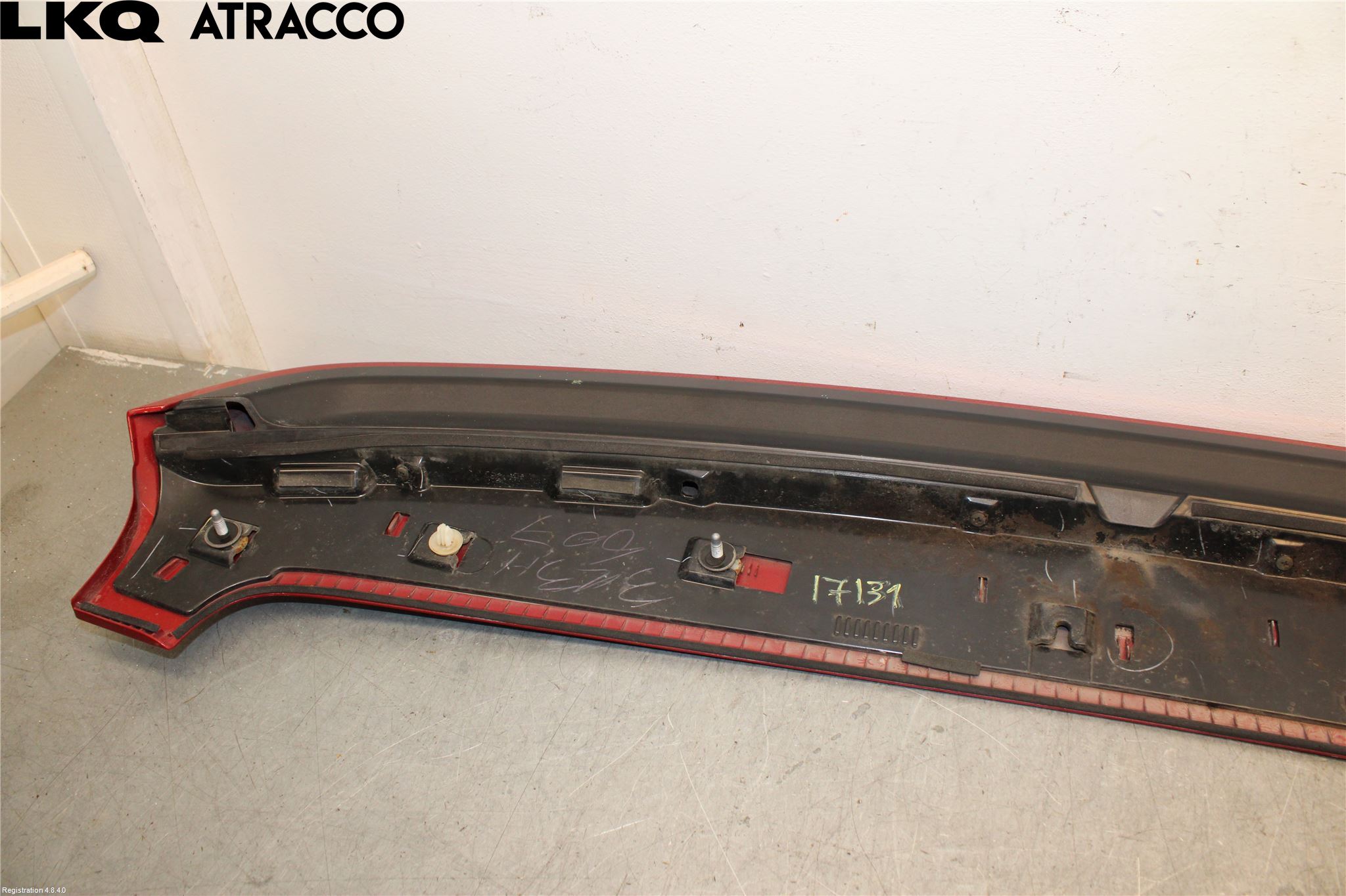 Toyota AURIS 10-12 Spoiler Baklucka