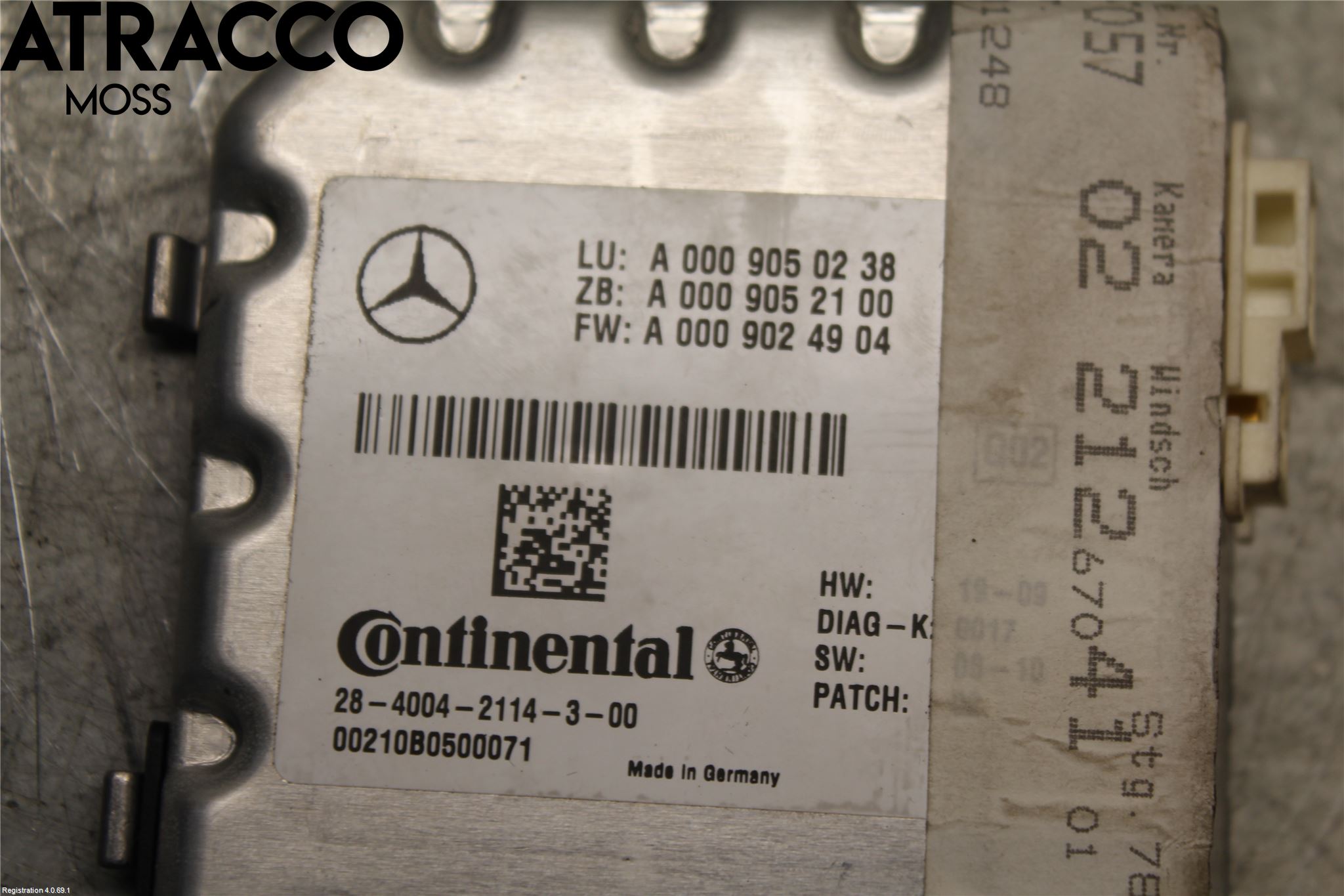 Mercedes-Benz MB E-KLASS (W212) 09-16 Parkeringshjälp Kamera