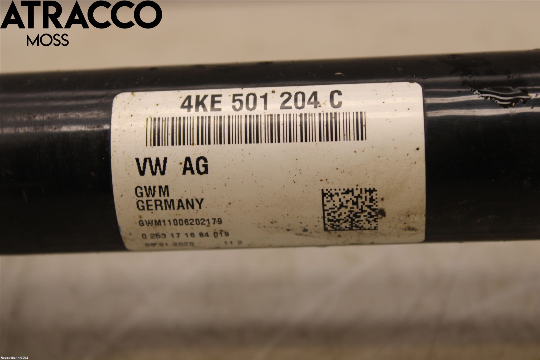 Audi E-TRON, S GE 19- Drivaxel Bak Höger
