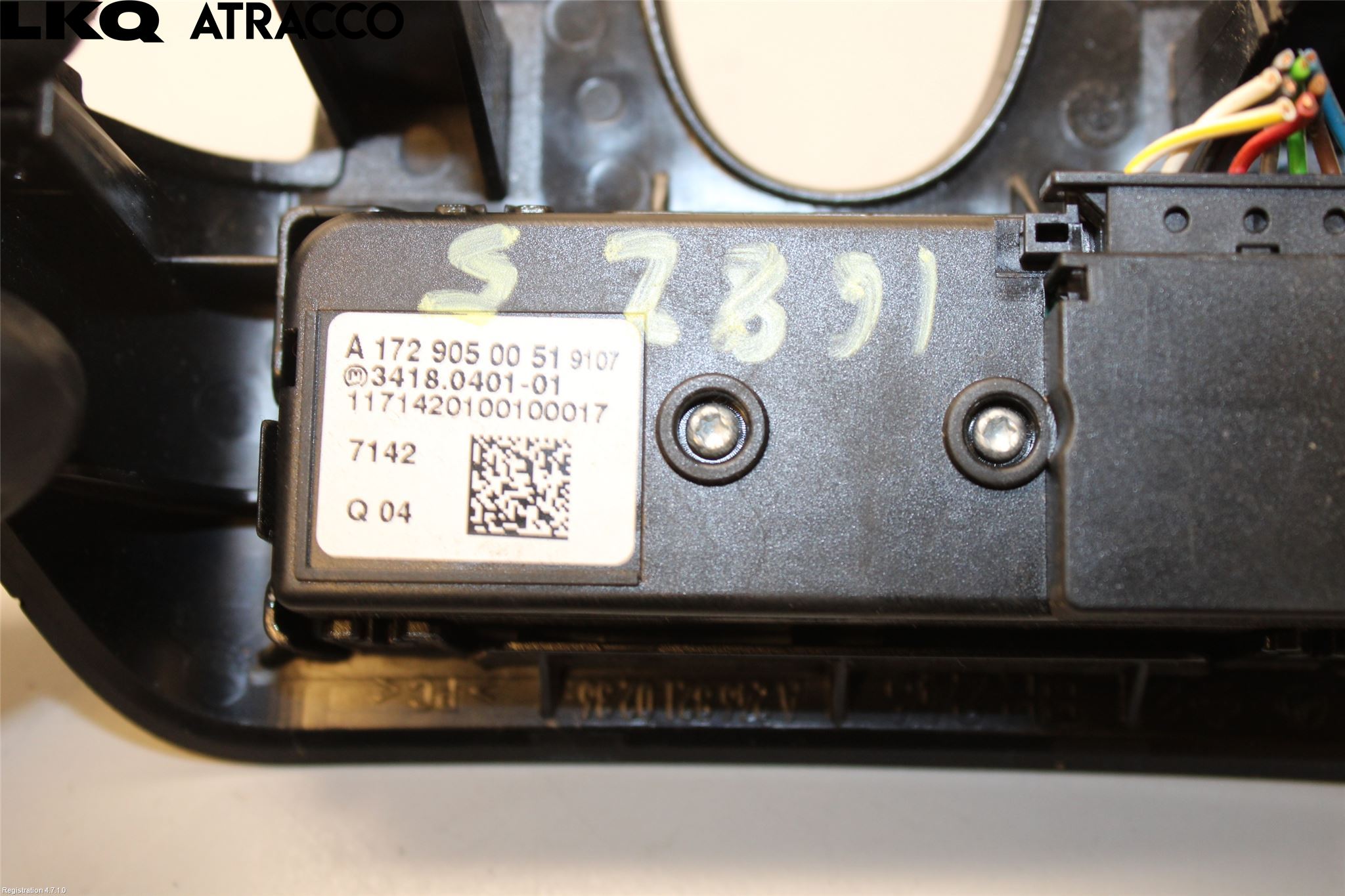 Mercedes-Benz MB B-KLASS (W246/W242) 12-19 Strömställare Övrigt
