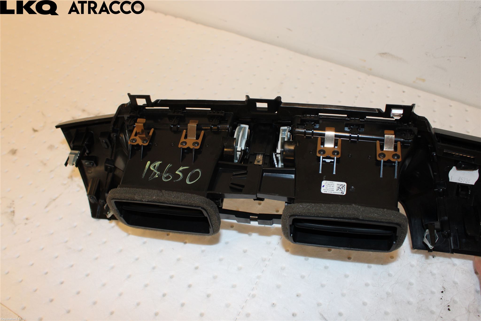 BMW 2 F45 Active Tourer 14-21 Defrosterkanal-Munstycke