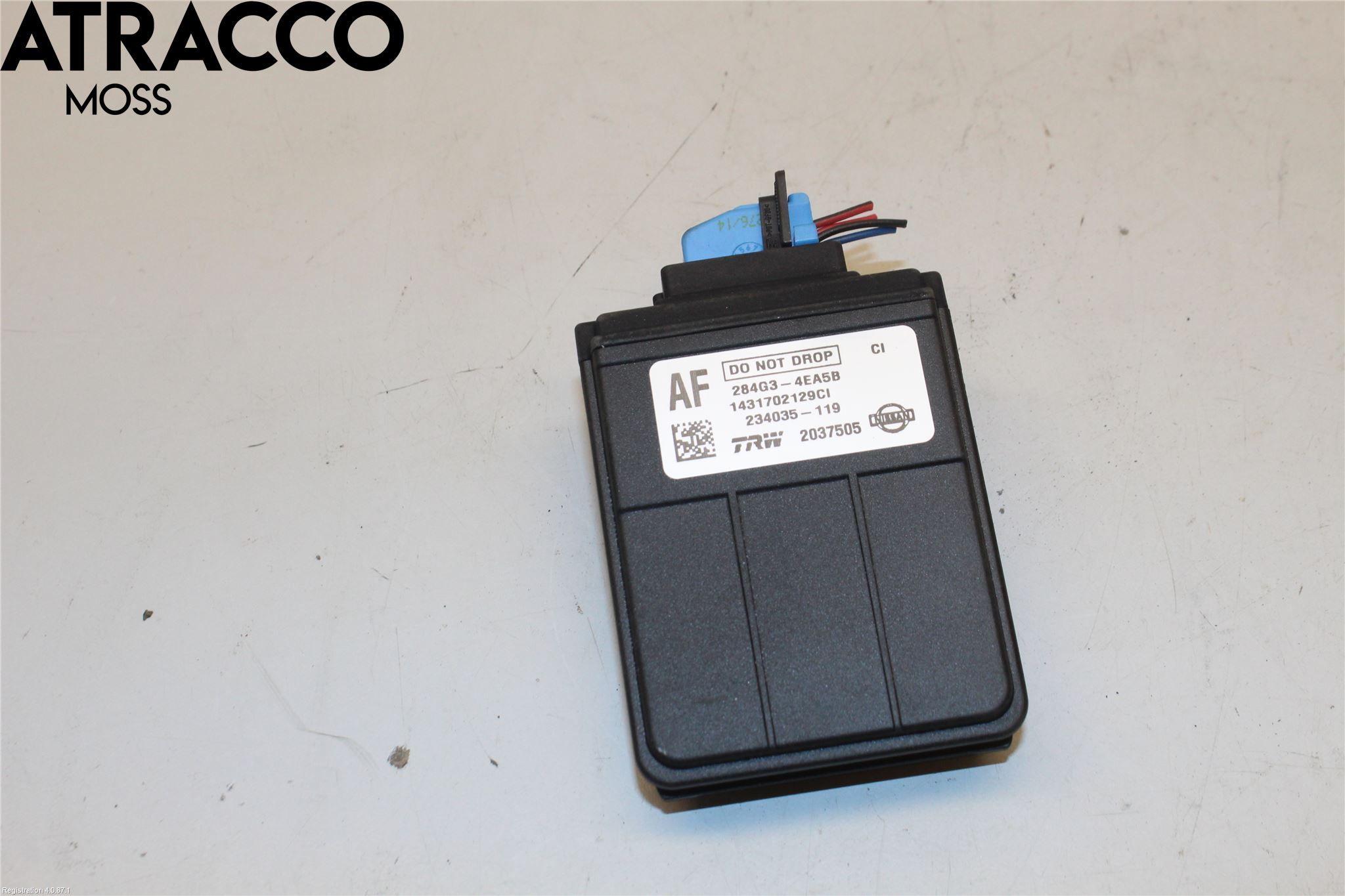 Nissan QASHQAI 14-17 Sensor Aktivt Kollisionsskydd