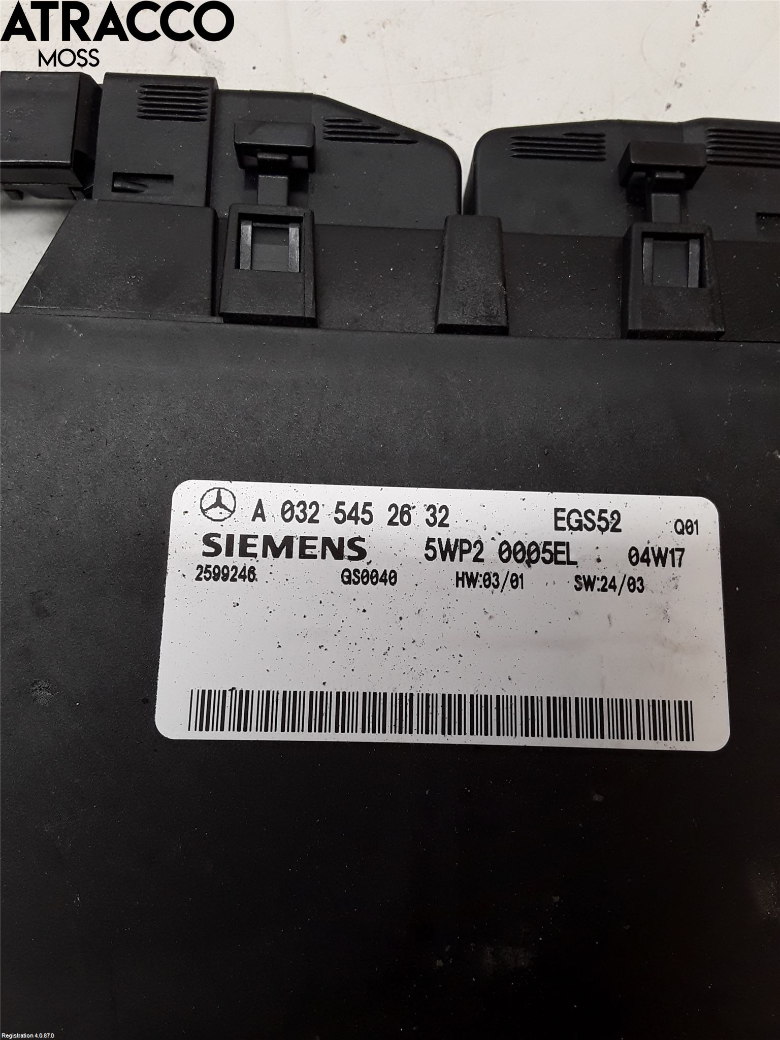 Mercedes-Benz MB E-KLASS (W211) 02-09 Styrenhet Övrigt