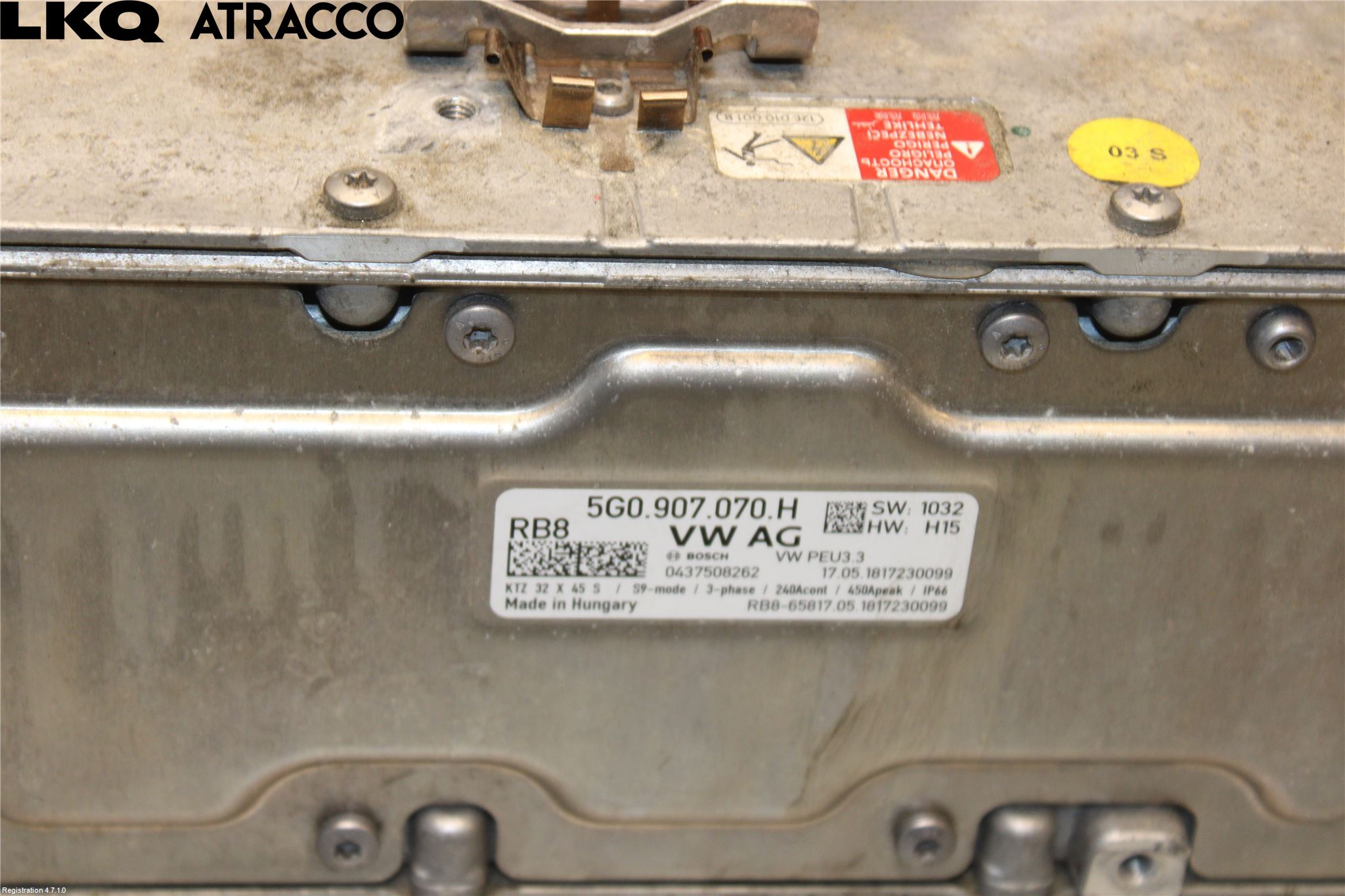 Audi A3/S3 8V 13-20 Dc-Cd Omvandlare Hybrid