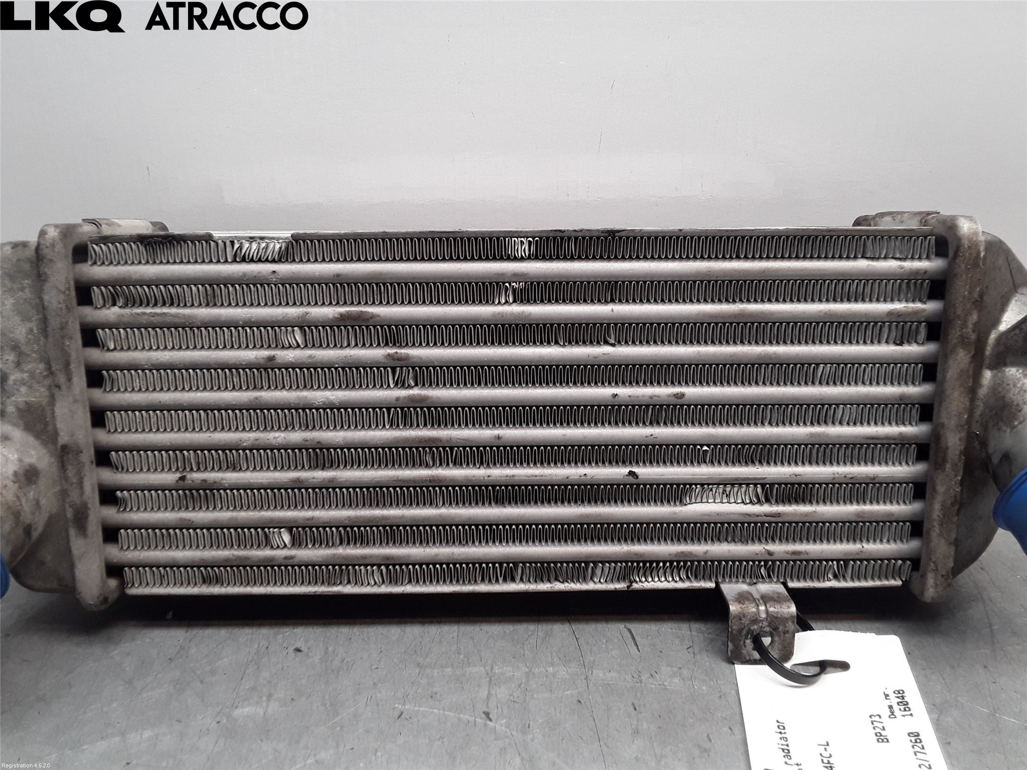 Kia VENGA 10-19 Laddluft-Intercooler Kyl