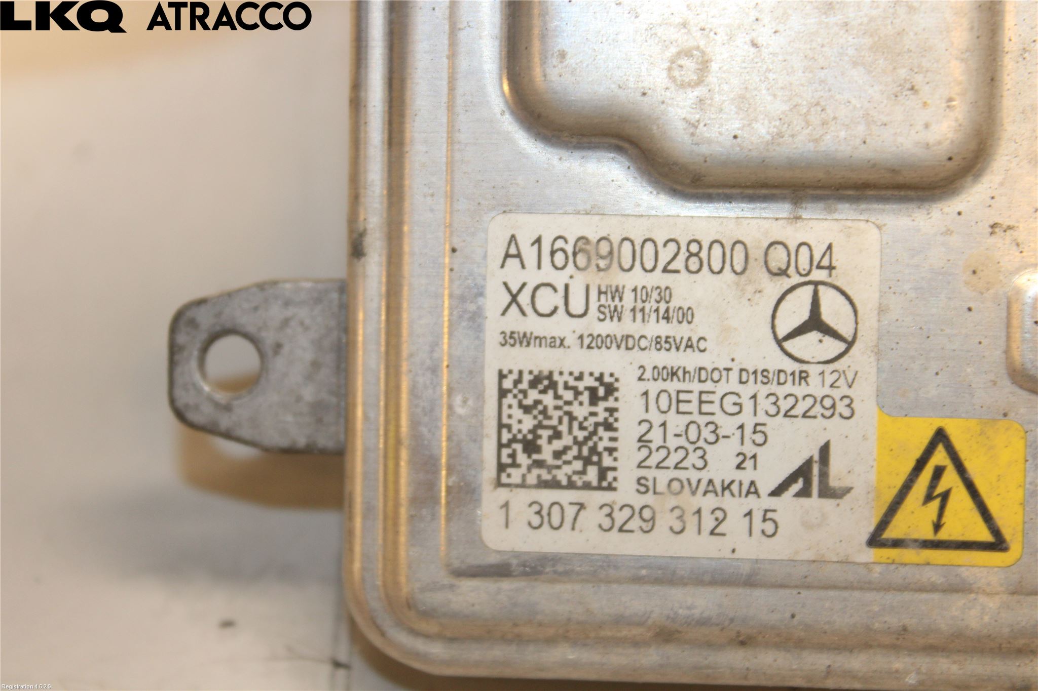 Mercedes-Benz MB A-KLASS (W176) 13-18 Styrenhet Strålkastare