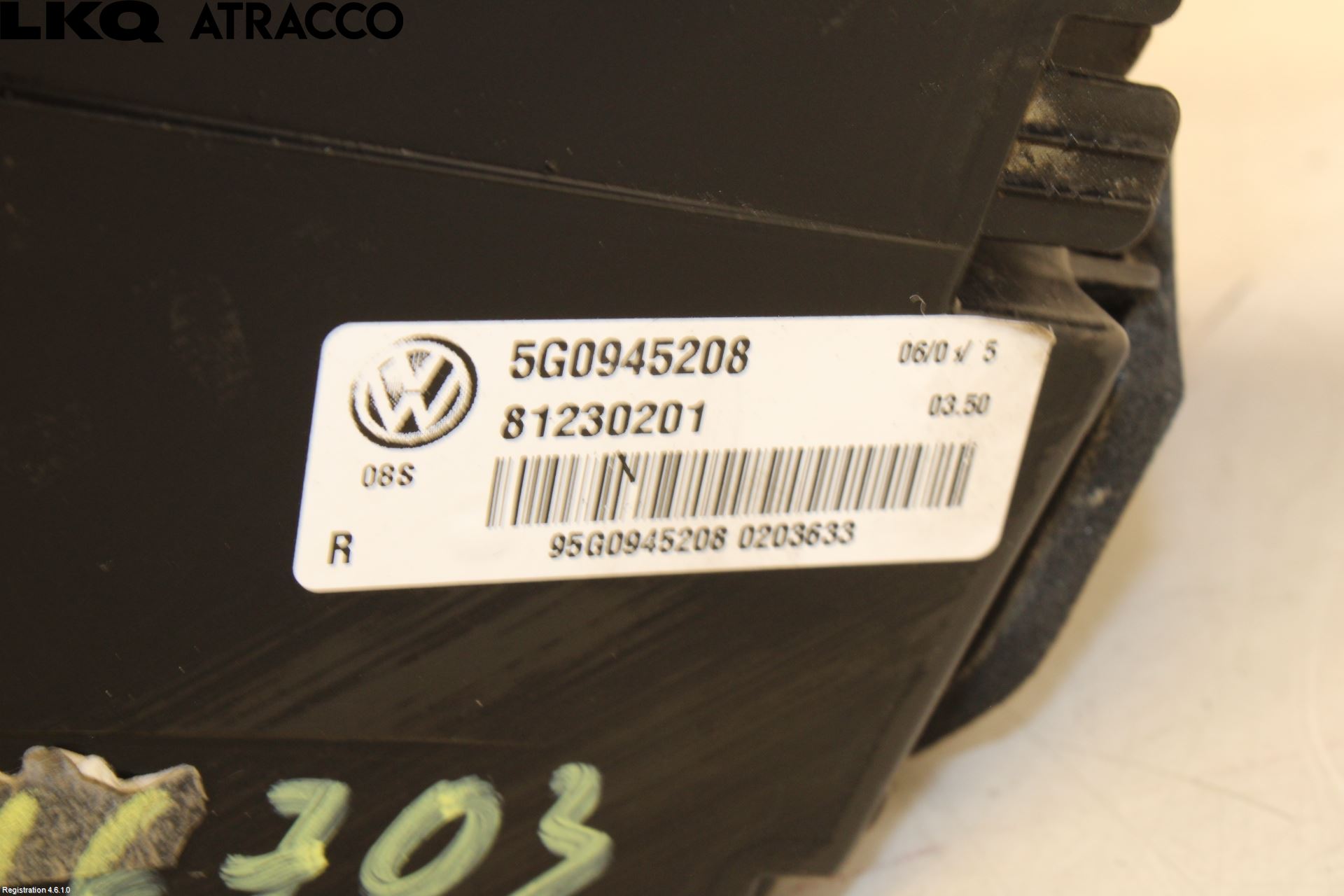 Volkswagen VW GOLF / E-GOLF VII 13-20 Bakljus Höger