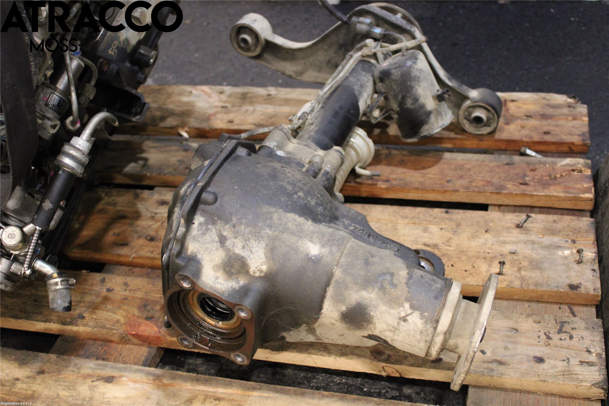 Mitsubishi PAJERO 06-15 Framvagn Diffrential