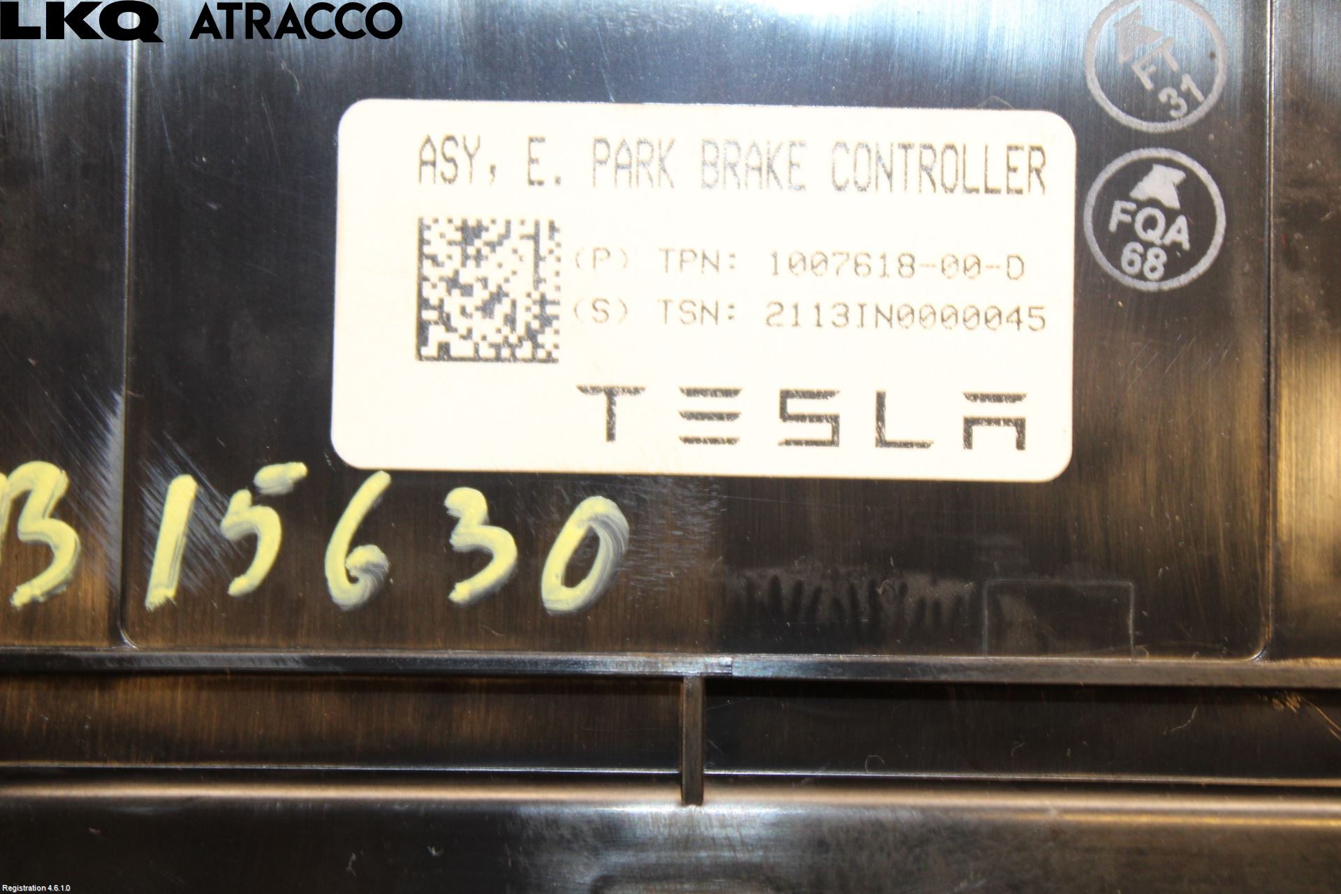 Tesla MODEL S 13- Styrenhet Parkbroms Epb