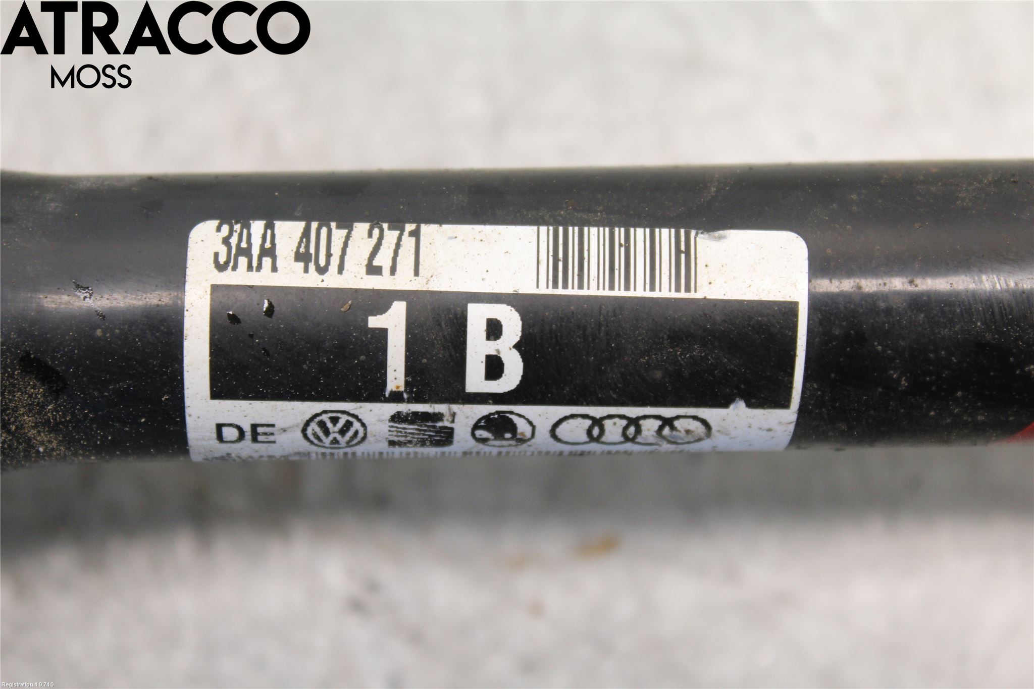 Volkswagen VW CADDY 16-20 Drivaxel Fram Vänster