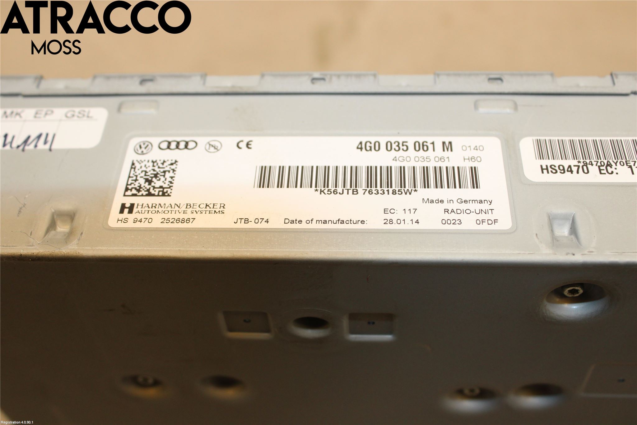 Audi A4 12-15 Radio