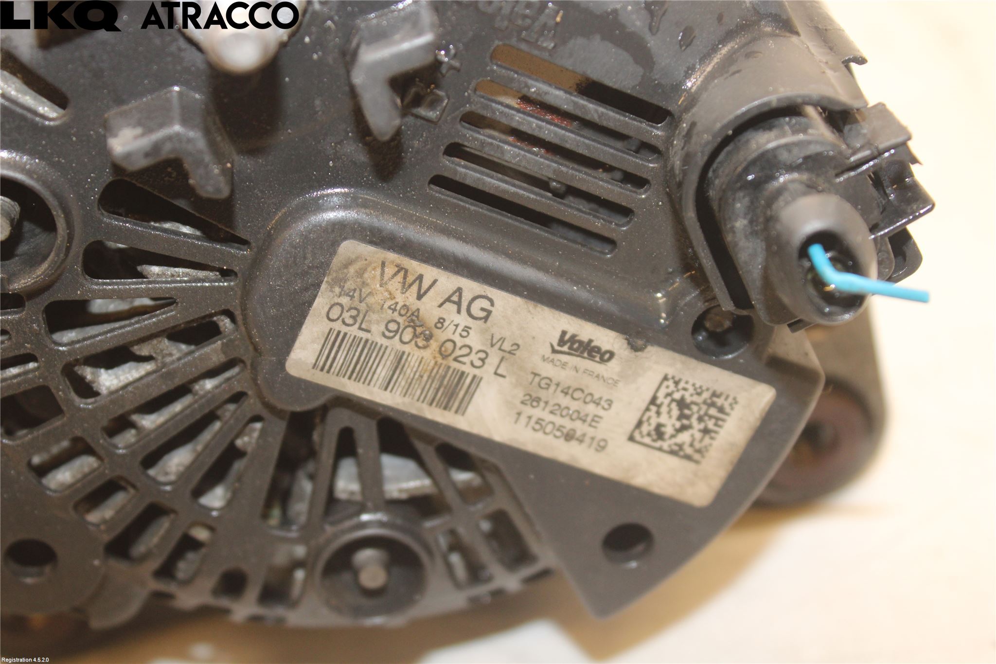 Volkswagen VW GOLF / E-GOLF VII 13-20 Generator