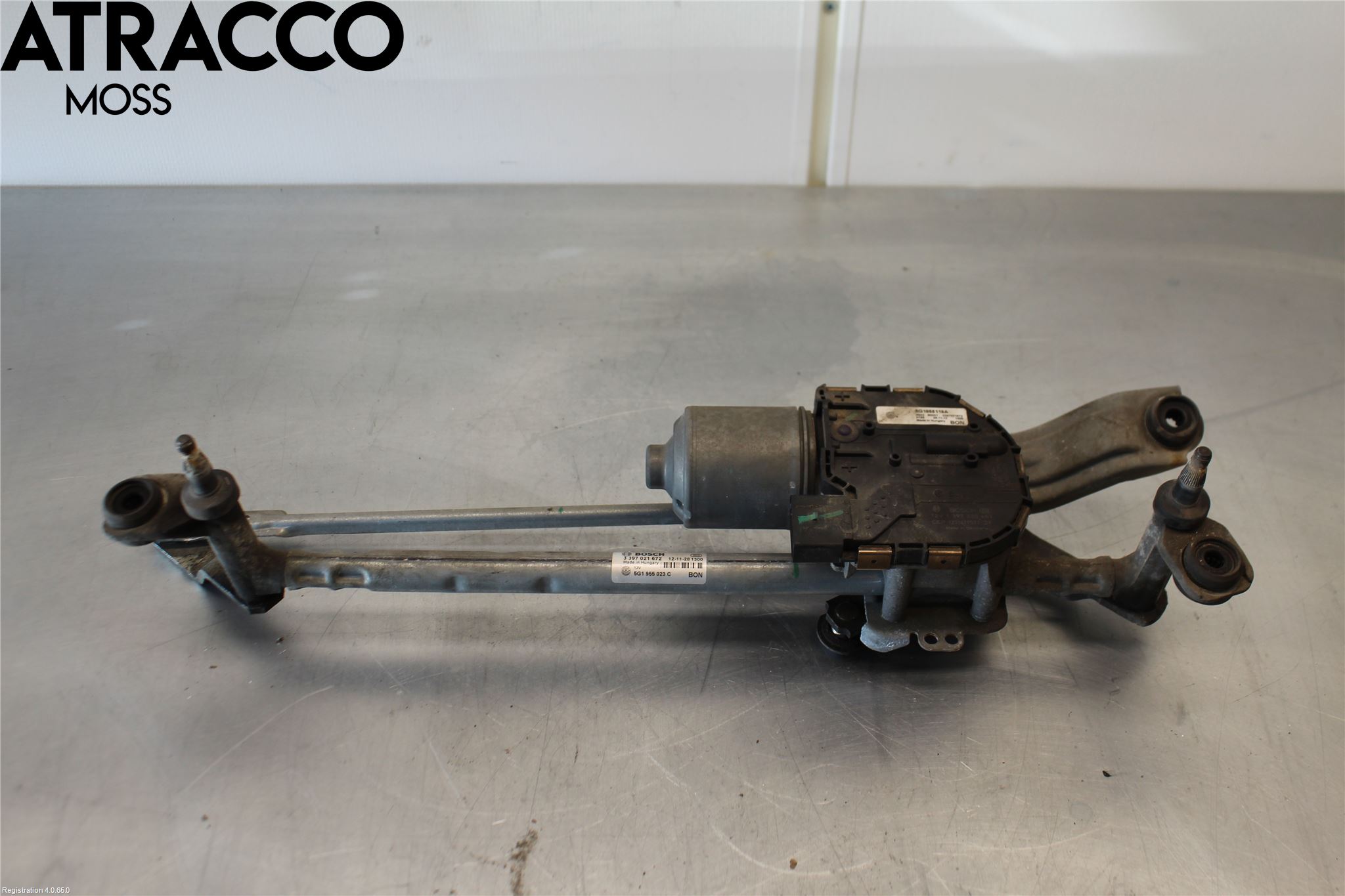 Volkswagen VW GOLF / E-GOLF VII 13-20 Torkarmotor Vindruta