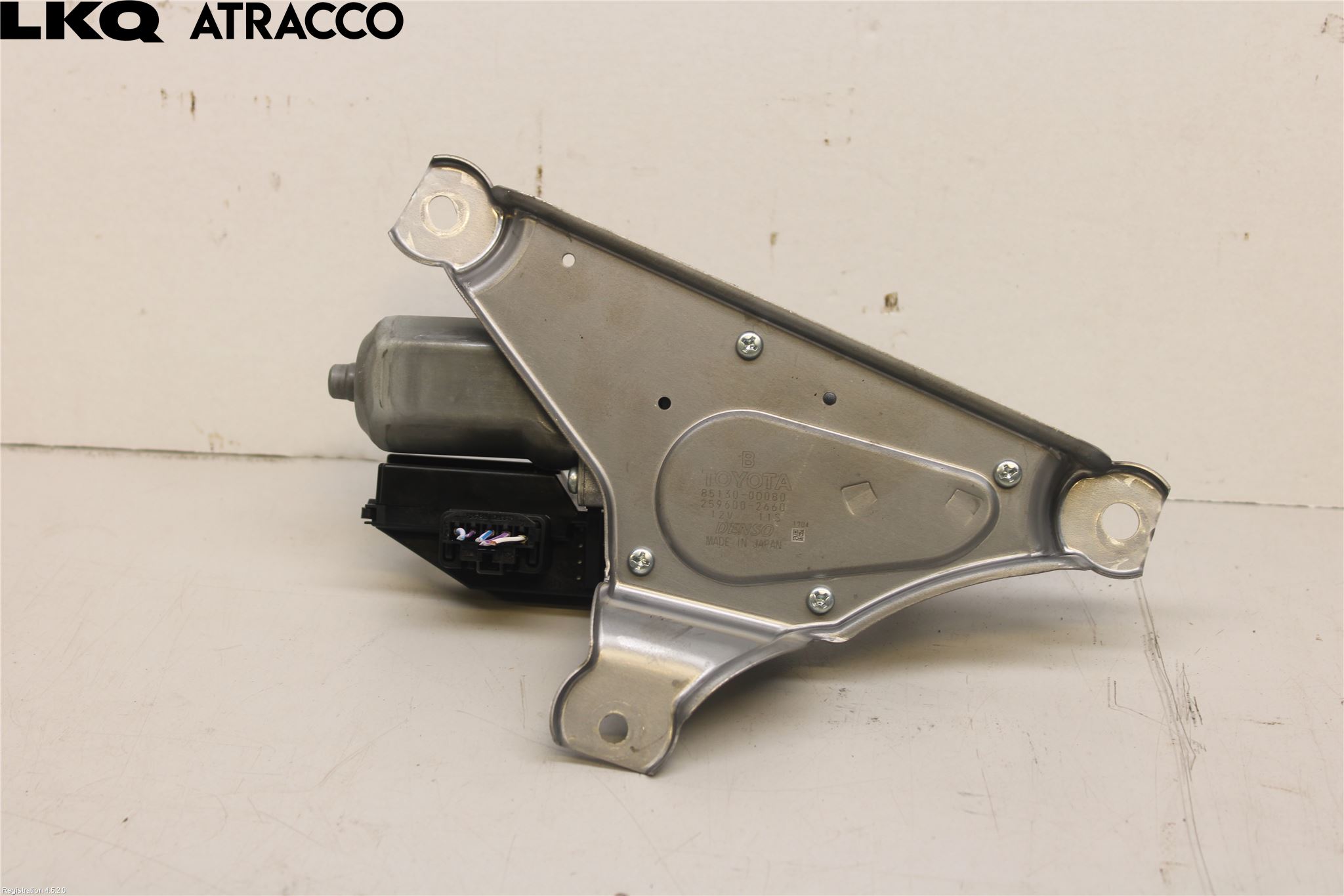 Toyota YARIS XP130 15-20 Torkarmotor Baklucka