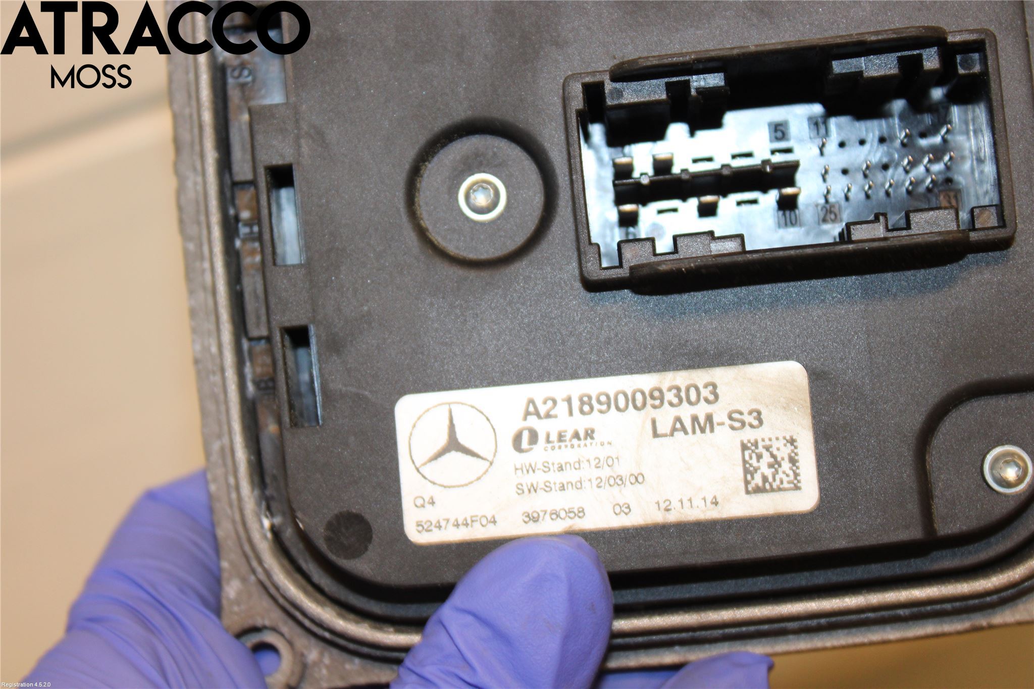 Mercedes-Benz MB A-KLASS (W176) 13-18 Styrenhet Strålkastare