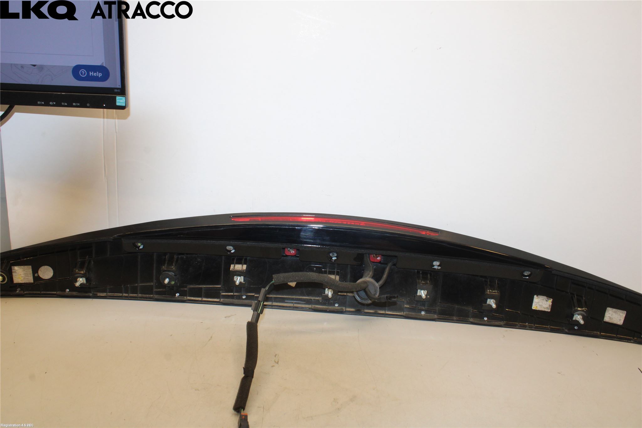 Hyundai VELOSTER 12-17 Spoiler Baklucka