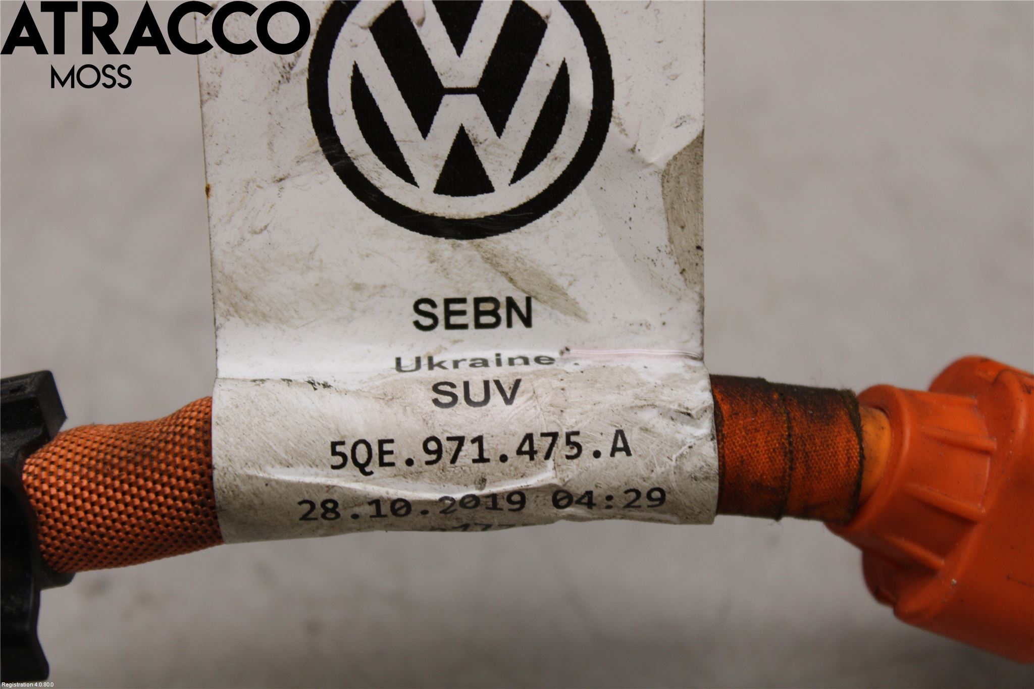 Volkswagen VW GOLF / E-GOLF VII 13-20 Kabelhärva Högspänning