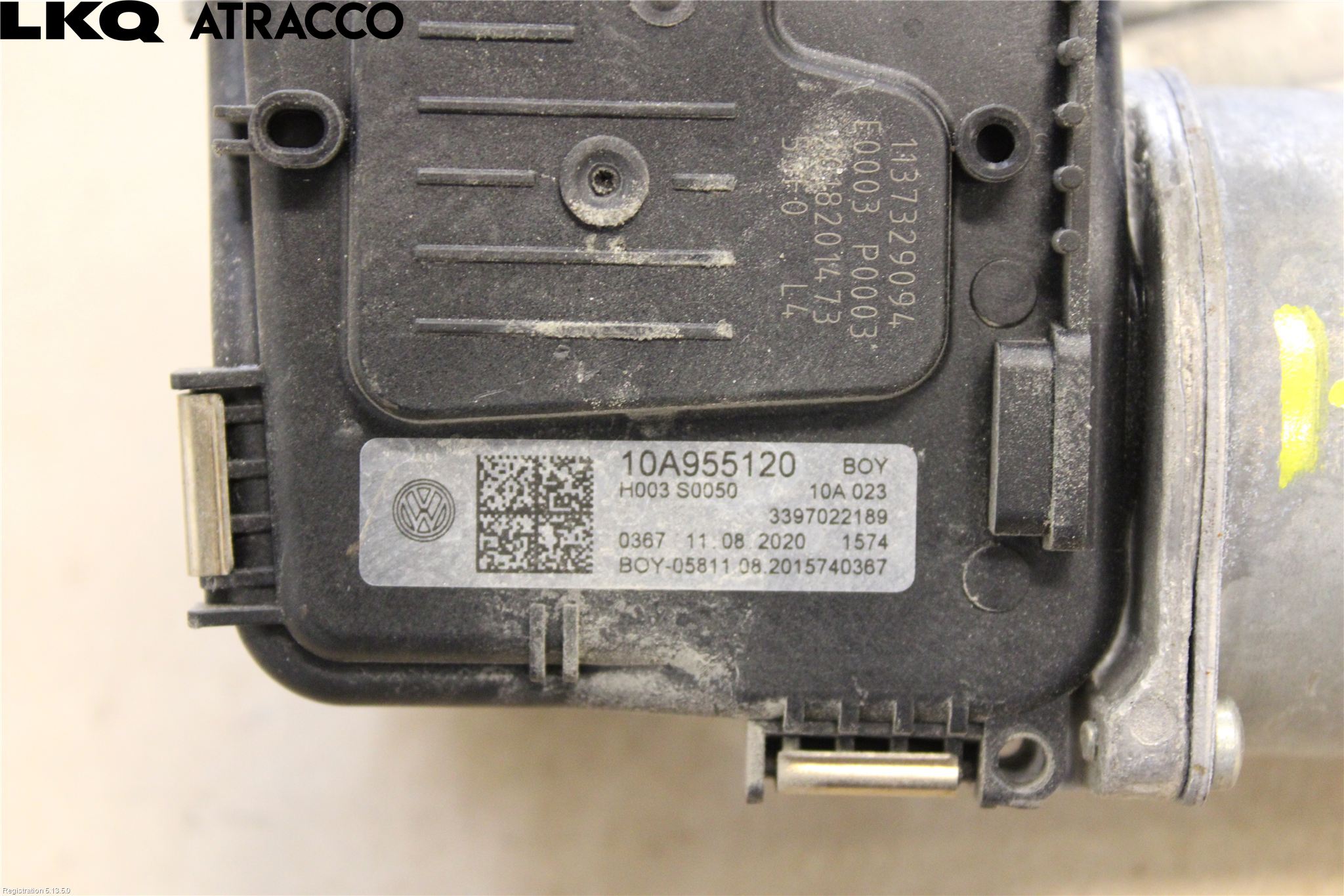 Volkswagen VW ID.3 21- Torkarmotor Vindruta