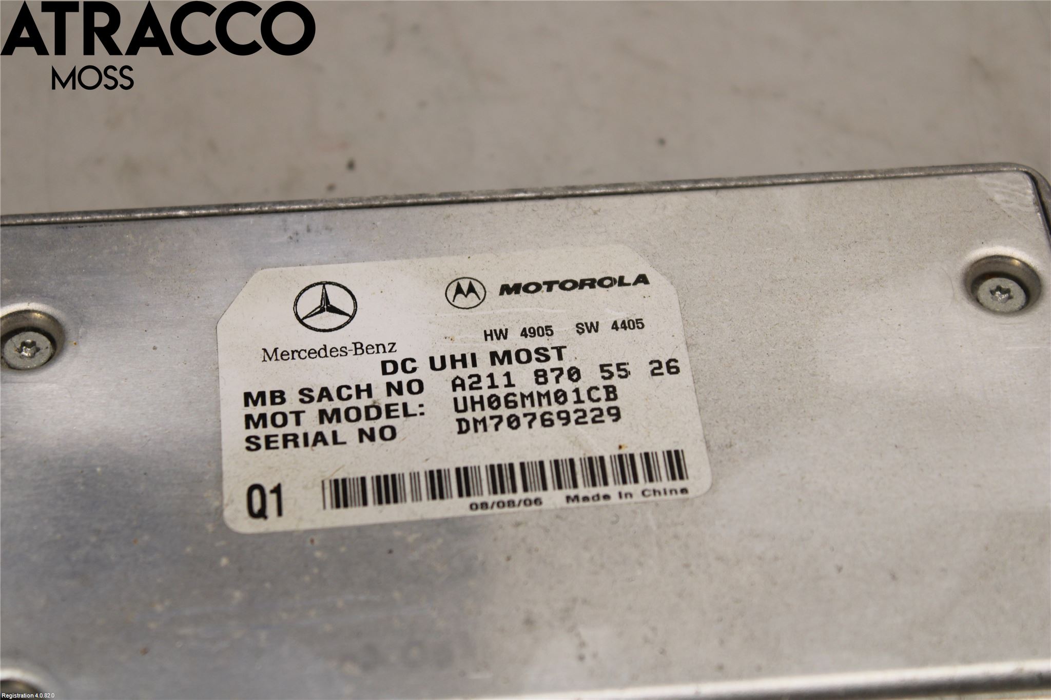 Mercedes-Benz MB GL-KLASS (X164) 06-12 Styrenhet Övrigt