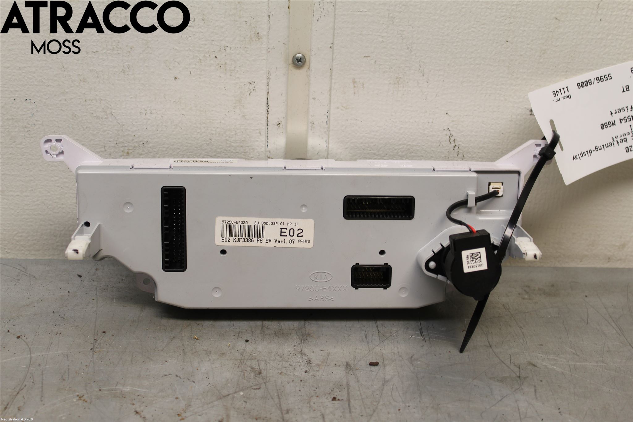 Kia SOUL 09- Ac Styrenhet Ac Manöveren