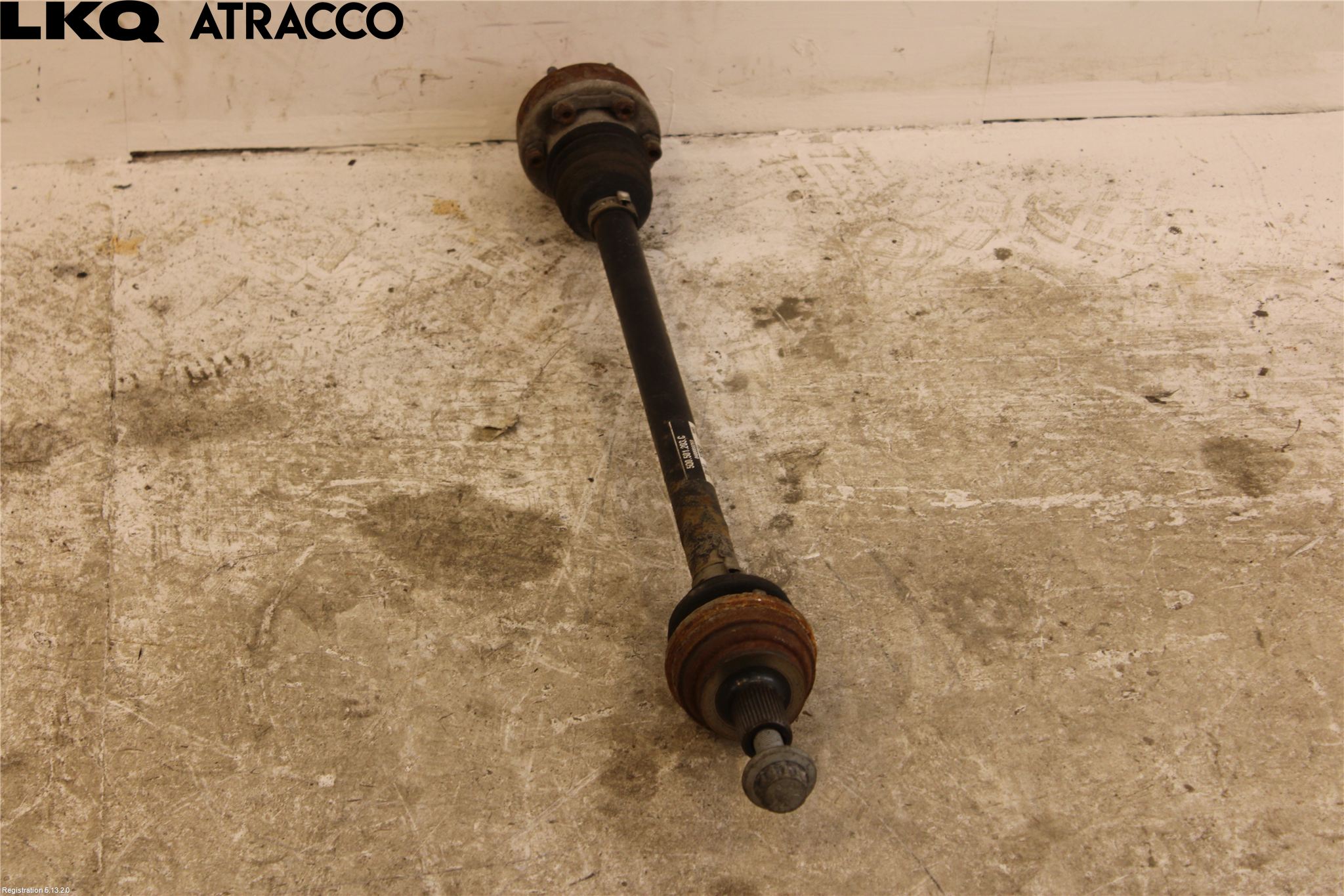 Volkswagen VW T-ROC 18- Drivaxel Bak Vänster