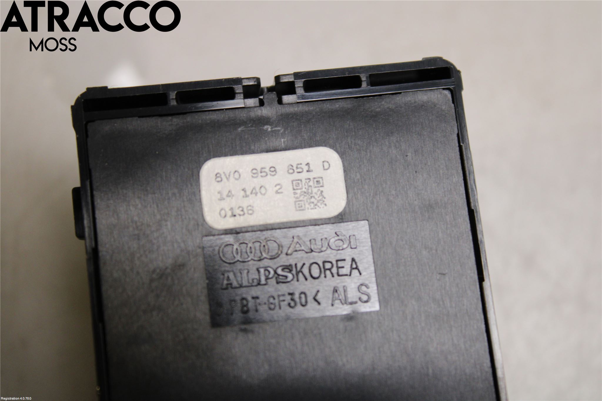 Audi A3/S3 8V 13-20 Strömställare Elhiss