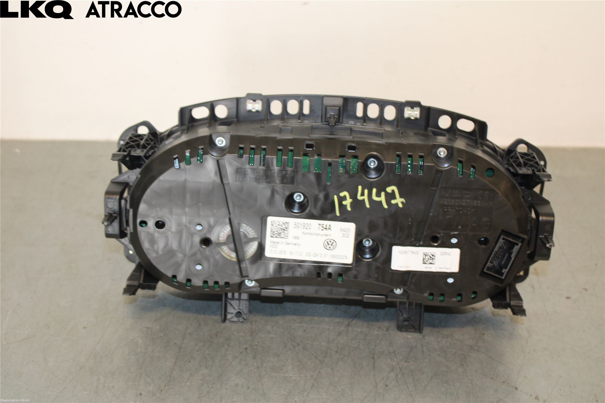 Volkswagen VW GOLF / E-GOLF VII 13-20 Instrument Komb