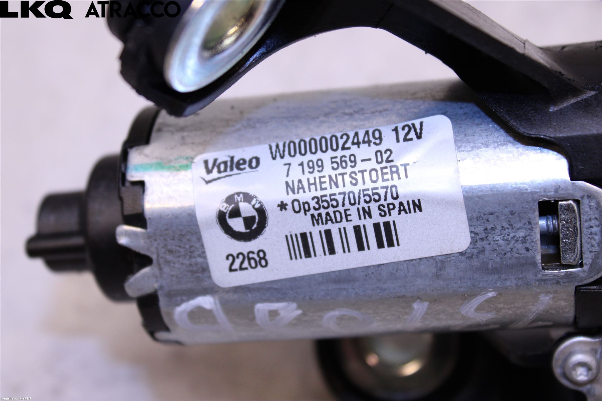BMW 1 E87/81 5D/3D 03-11 Torkarmotor Baklucka